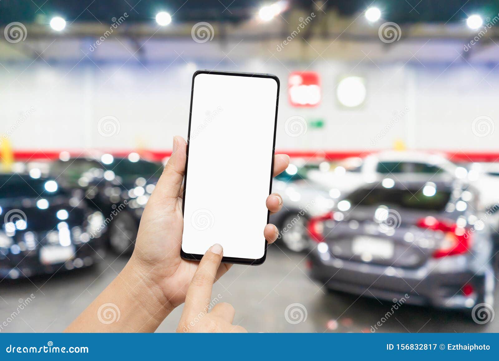 Download Mockup Blank Screen Mobile Phone For App Or Web Site Mockup Promotion. Ideal For Auto Dealership ...