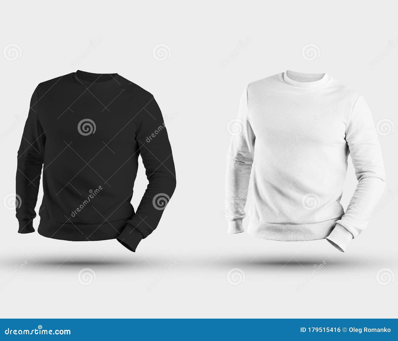 Download Mockup Male Pullover, Fashion Sweatshirt 3D Rendering ...