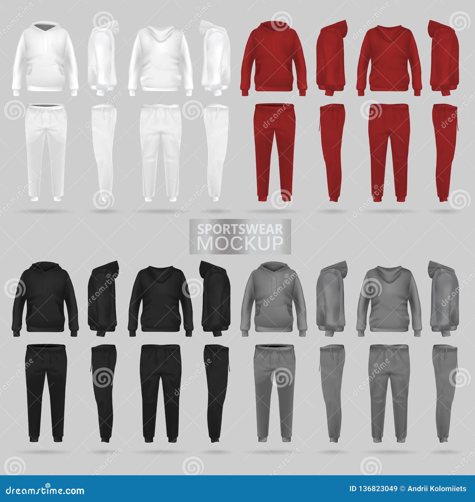 hoodie with trousers