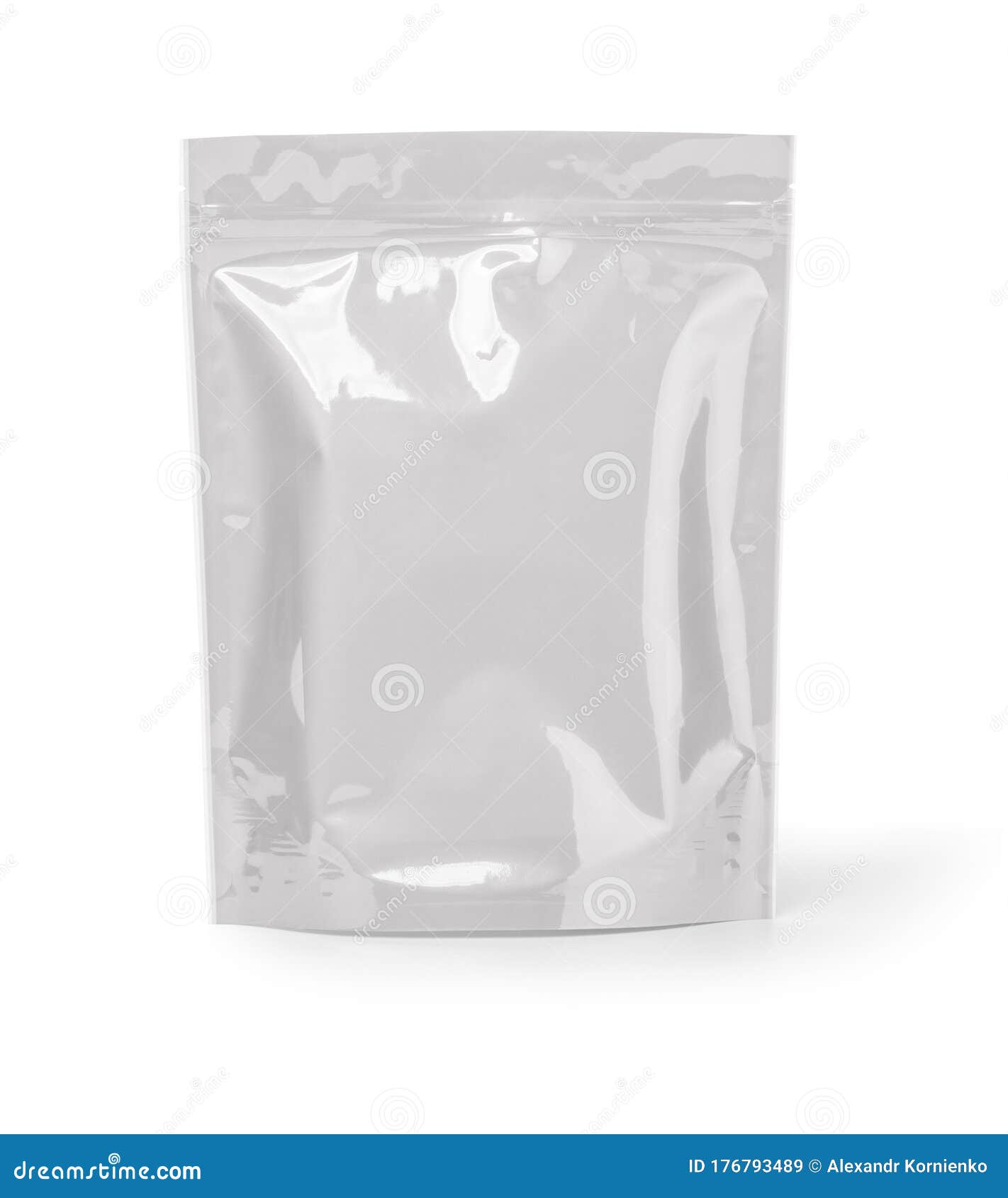 Download Mockup Stand Up Blank Bag Stock Image Image Of Clean 176793489