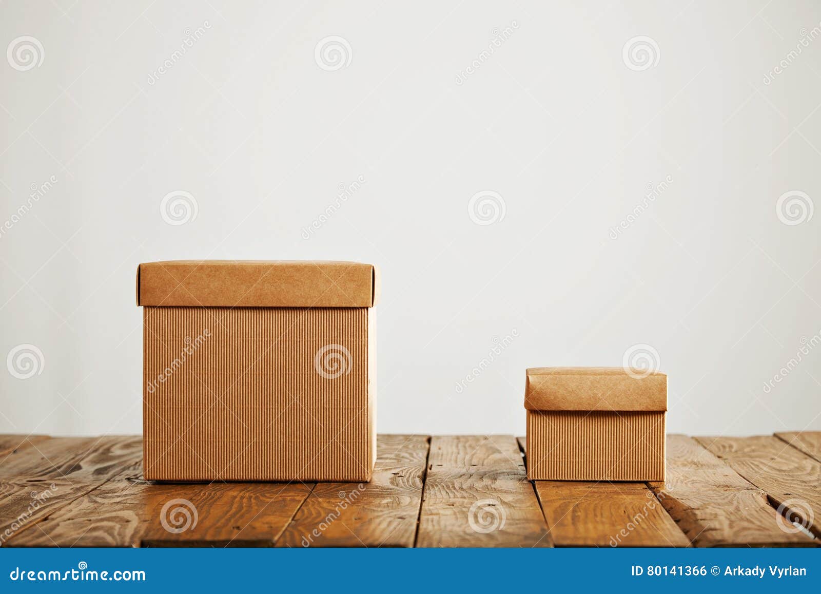 Download Mockups Of Blank Brown Corrugated Cardboard Boxes Stock ...
