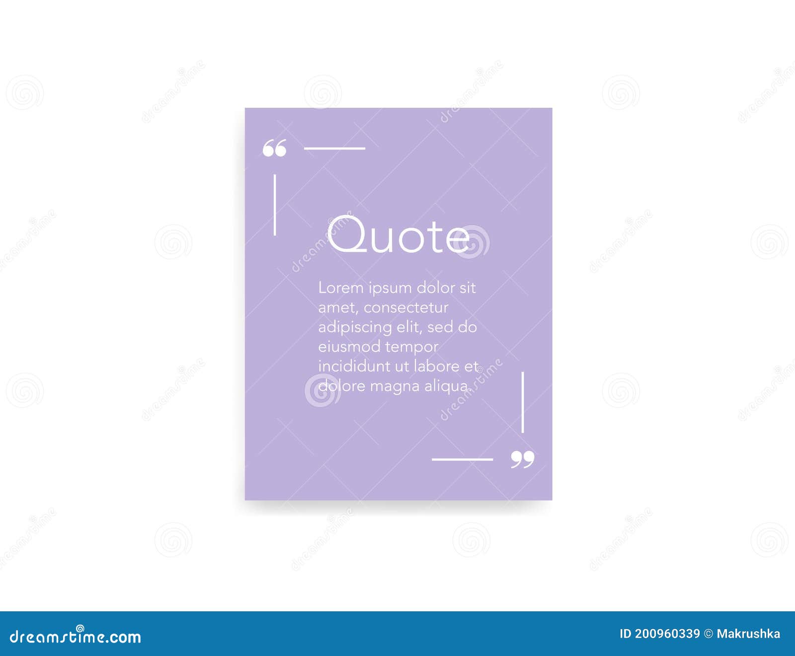 Modele De Cadre De Citation Dans La Couleur Rose Clair Frontiere Remarque De Citation Avec Des Icones A Virgule Etiquette De Bul Illustration De Vecteur Illustration Du Blanc Signe