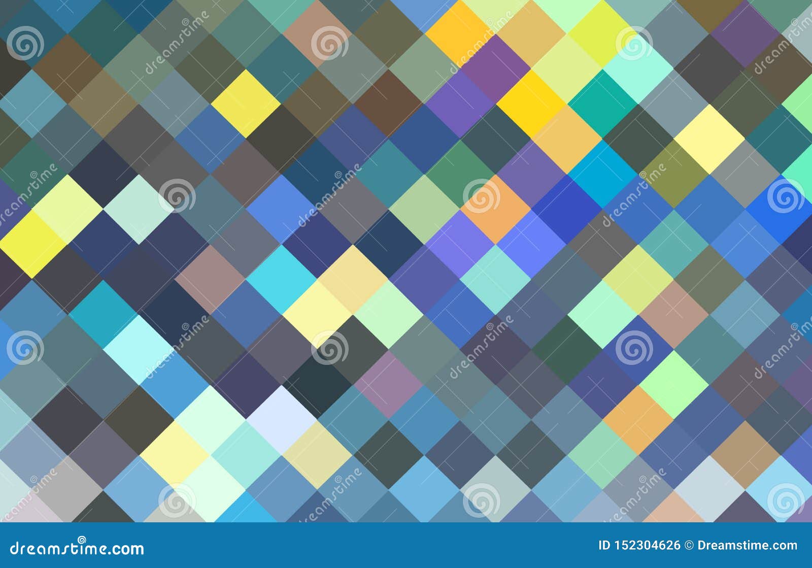 Modèle Pixel Art Multicolore