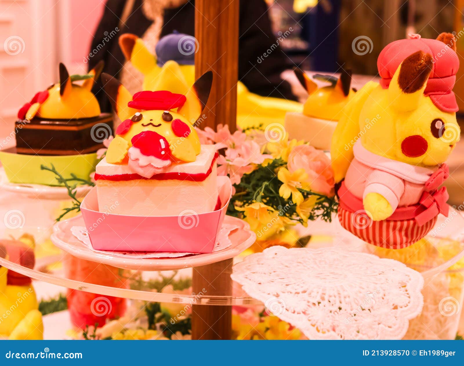Gâteau décoré Pikachu Pokemon