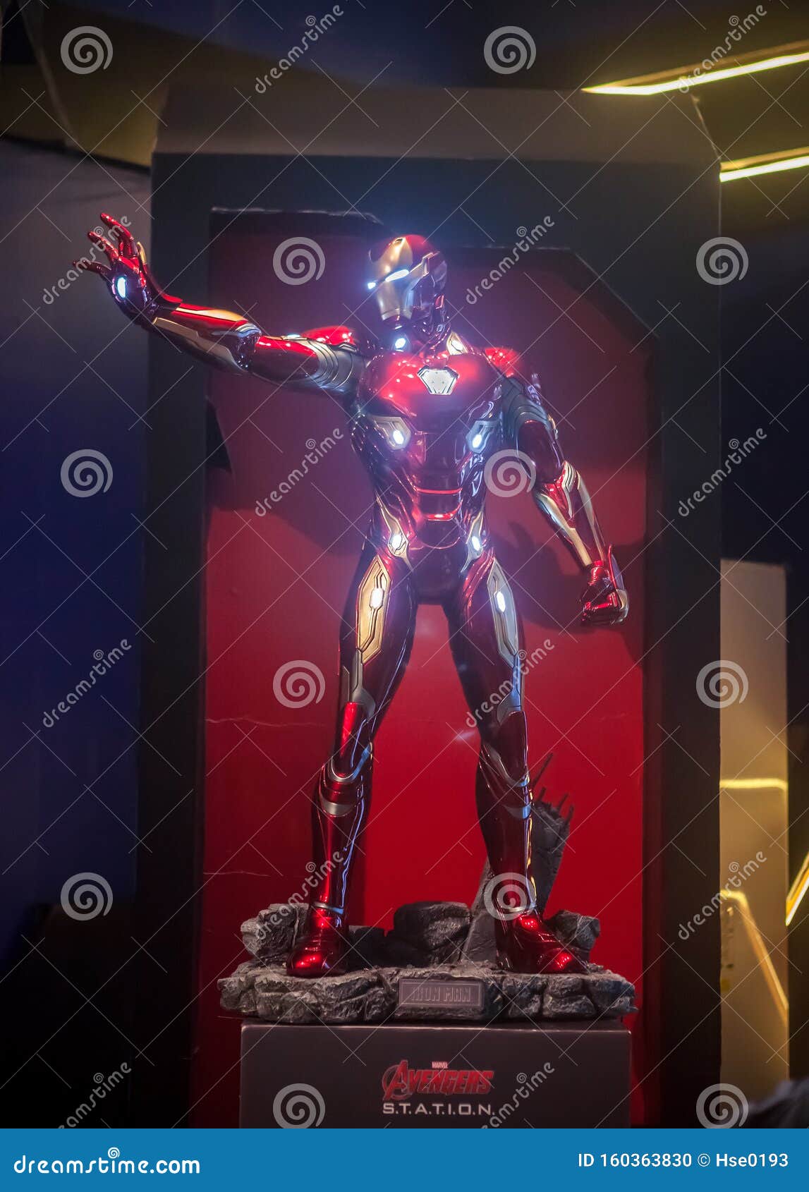 Modèle Iron Man image éditorial. Image du comique, plastique