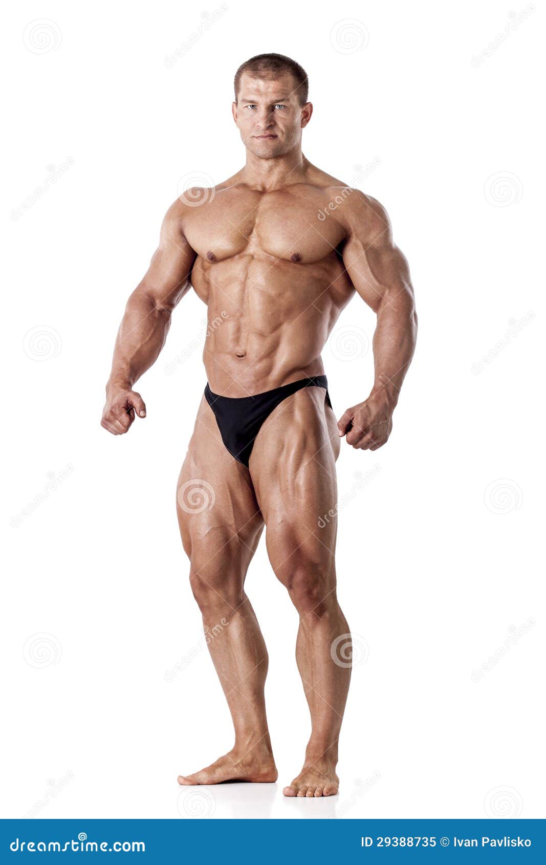 Modele Male Musculeux Image Stock Image Du Bronzage 29388735