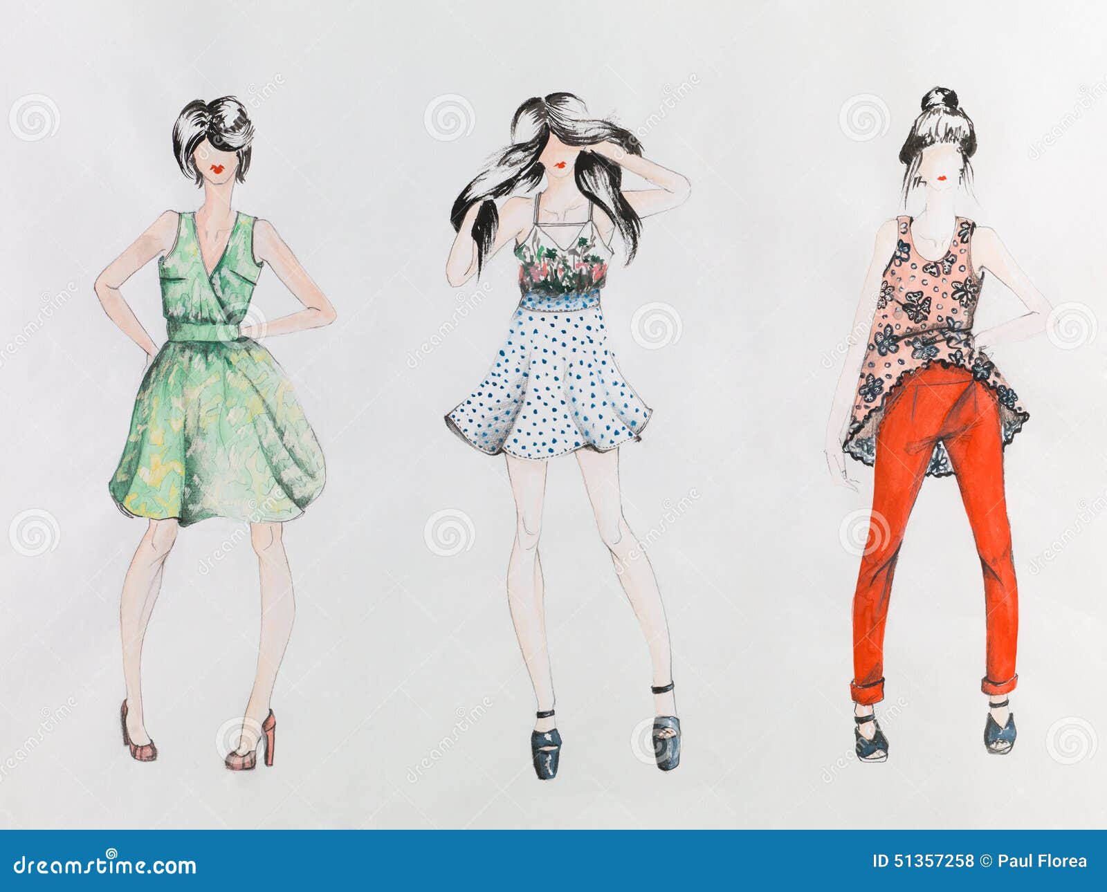 Basic Sketches For Fashion Designing Basic Sketches For Fashion Designing