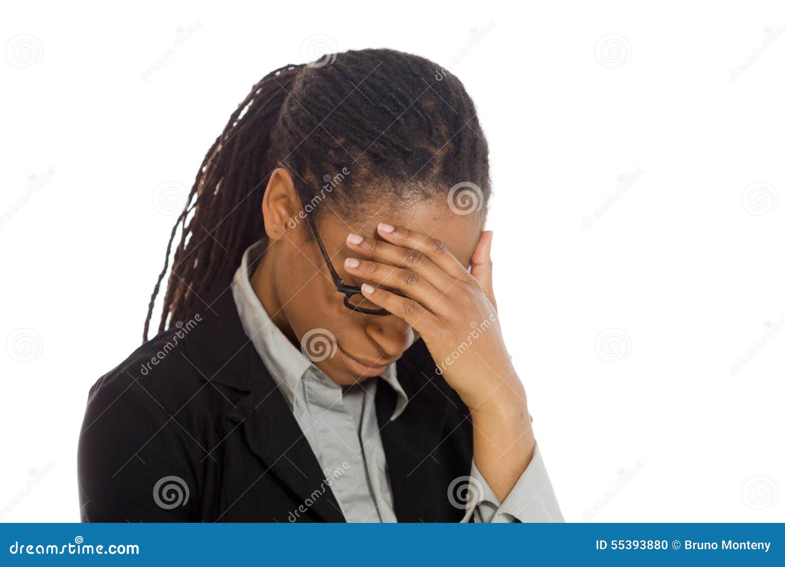 Model hiding face shame stock photo. Image of portrait 55393880