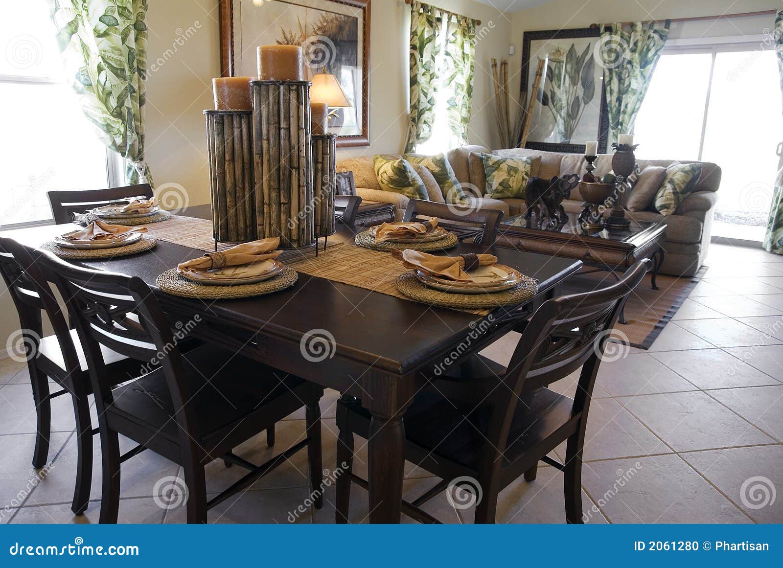  Model  Home  Interior Design stock photo Image of table 