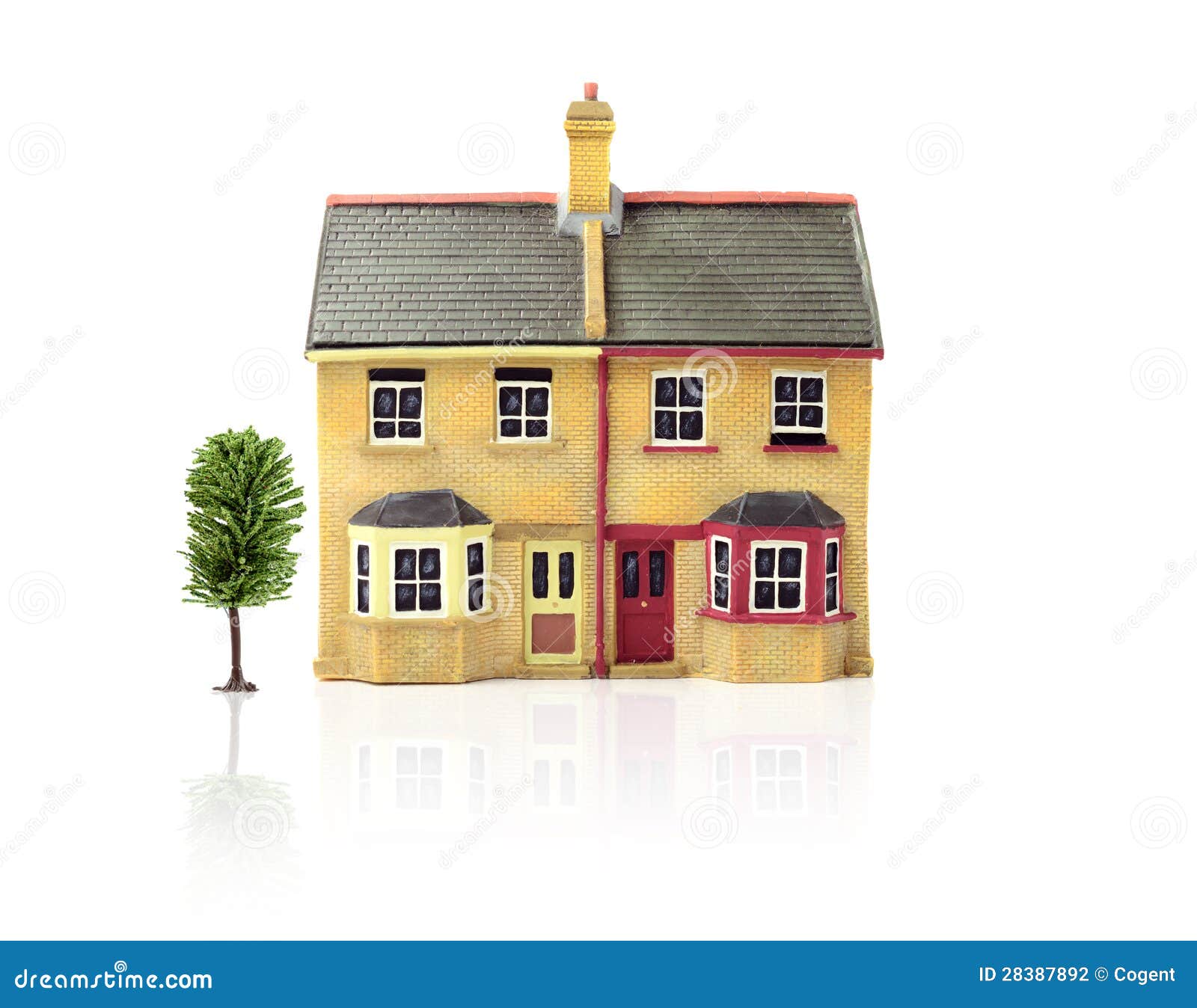 Model House stock photo. Image of construction, business 28387892