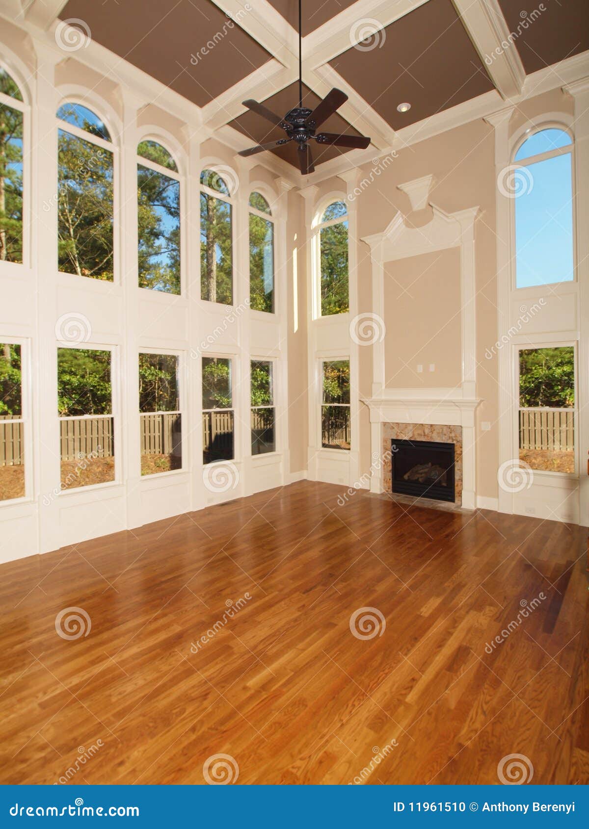  Model  Luxury  Home Interior Living Room Windows Stock Photo 