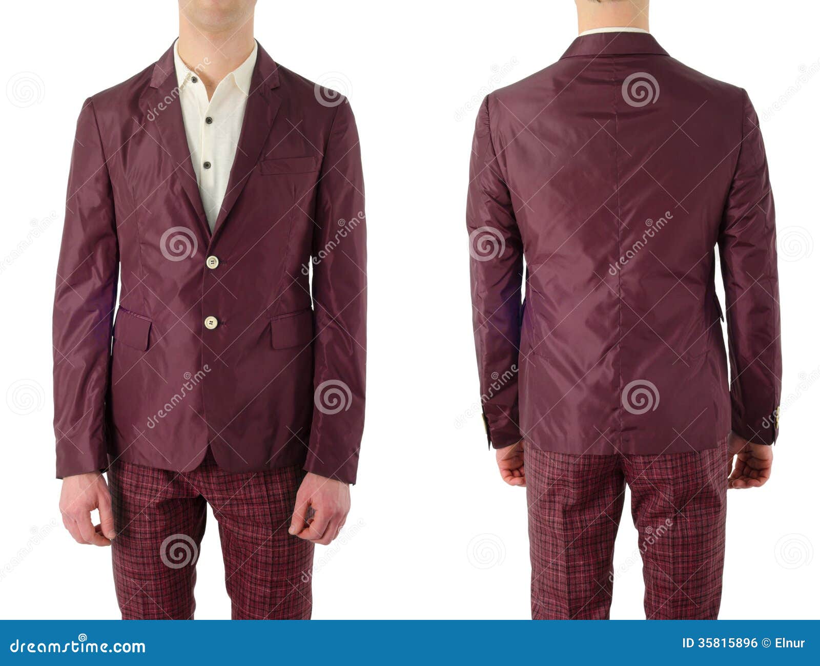 Model with male suit stock photo. Image of magenta, jacket 35815896