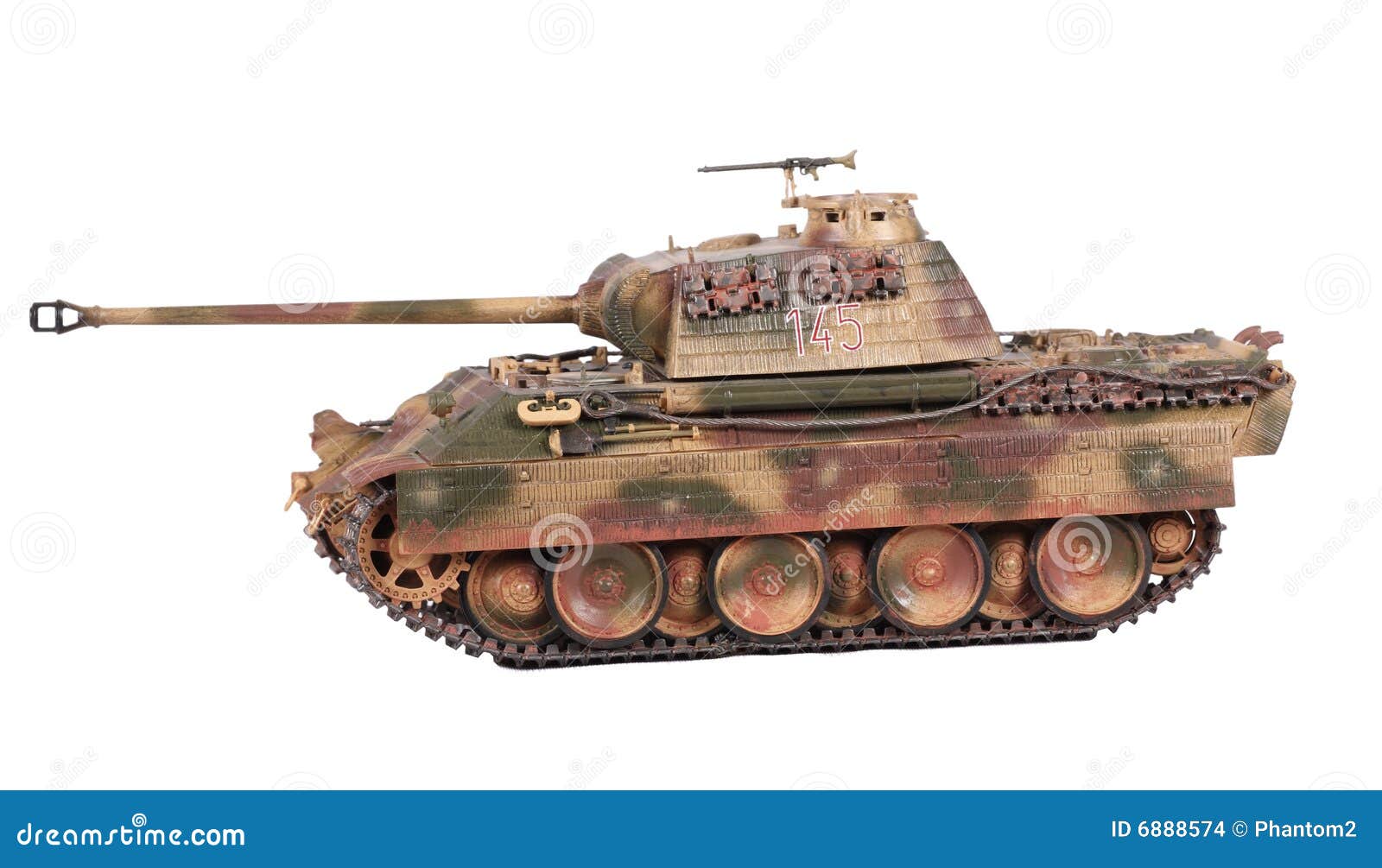 Model of Panther tank stock photo. Image of wwii, battle 6888574