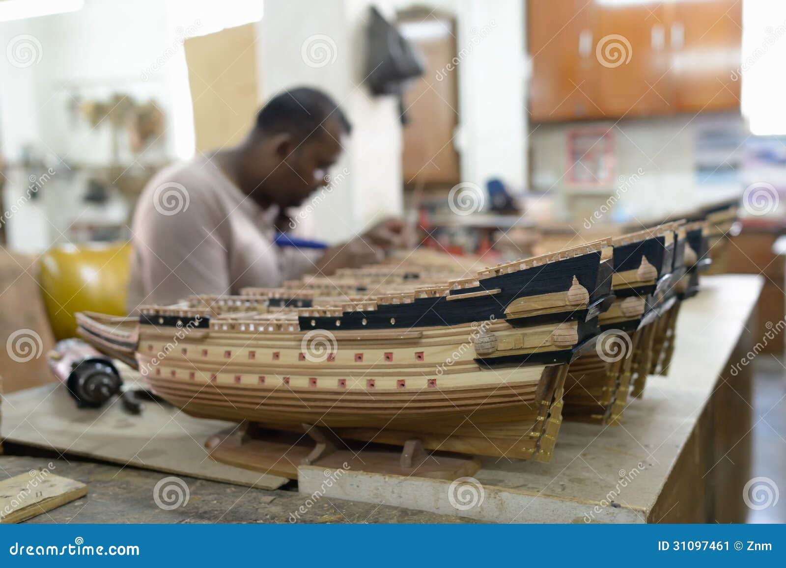 Model Ship Factory Editorial Photo - Image: 31097461