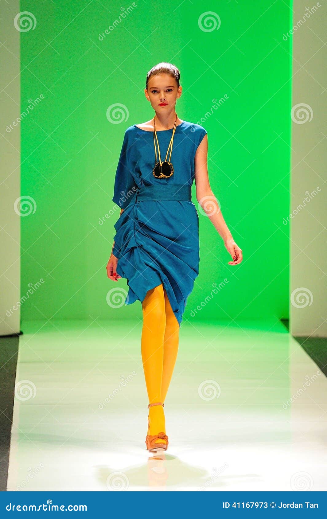 Model Showcasing Designs from Alldressedup at Audi Fashion Festival ...