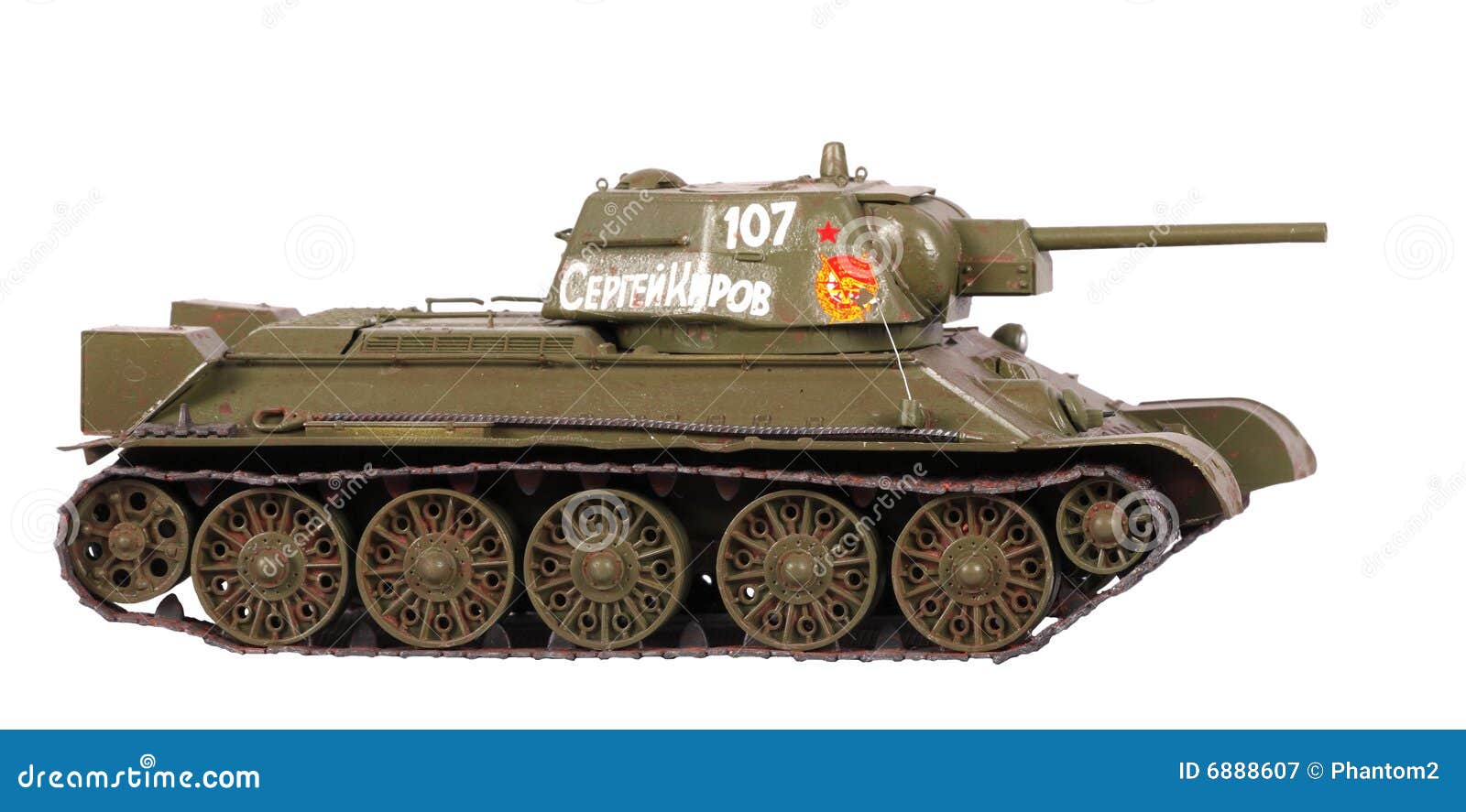 Model of T34 tank stock image. Image of russin, combat 6888607
