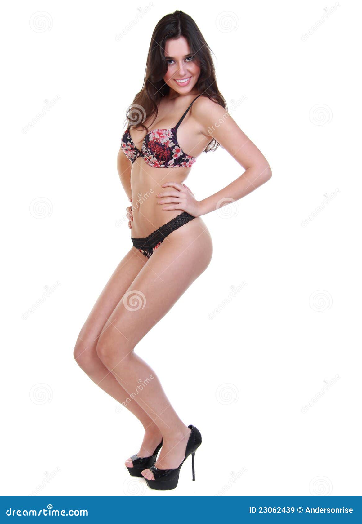 Model in underwear stock image. Image of european, models 23062439
