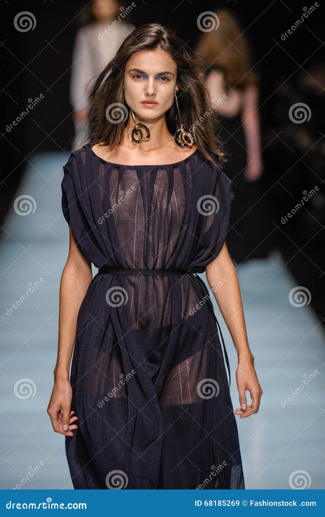 A Model Walks the Runway during the Anteprima Fashion Show Editorial ...