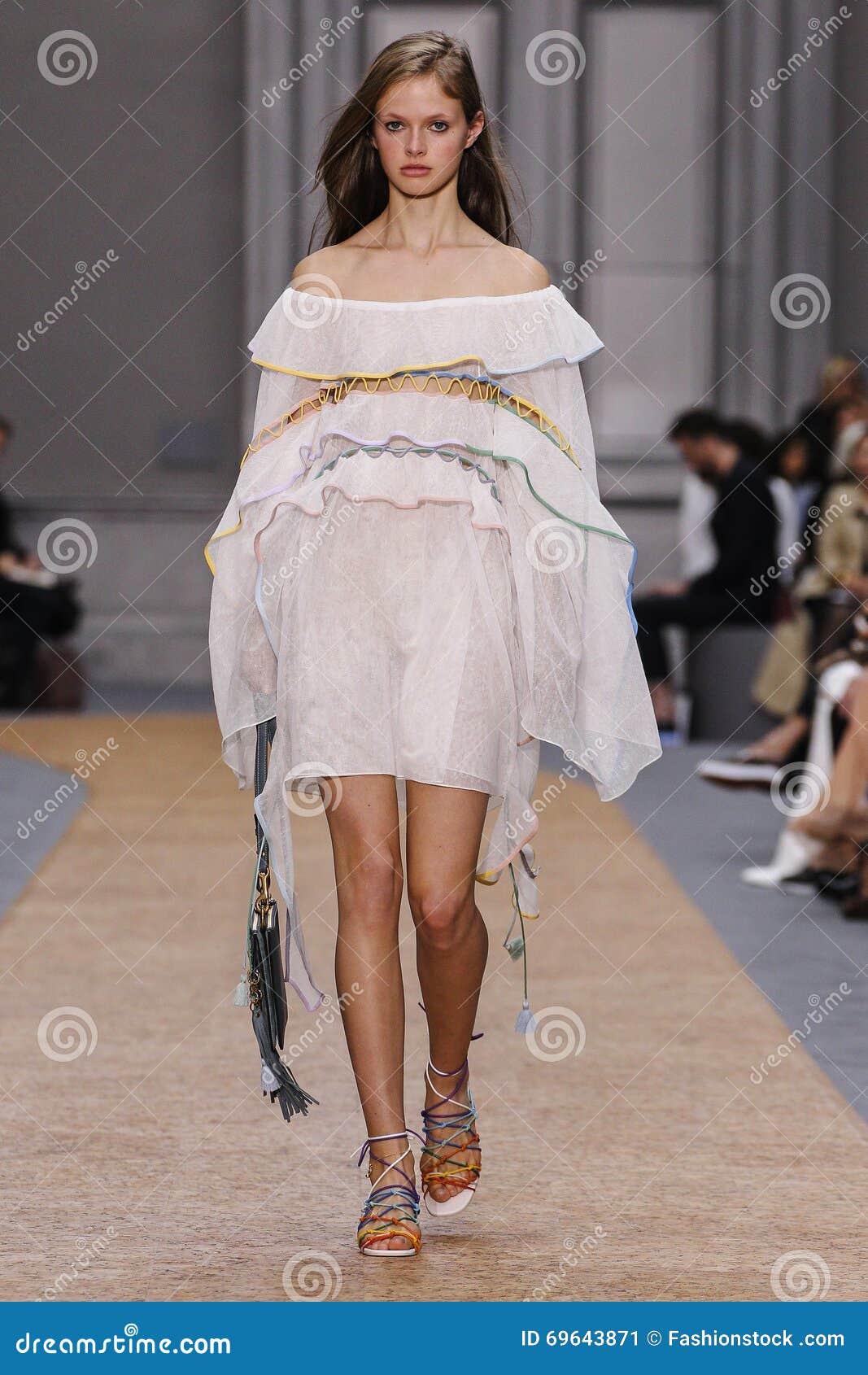 A Model Walks the Runway during the Chloe Show Editorial Photo - Image ...