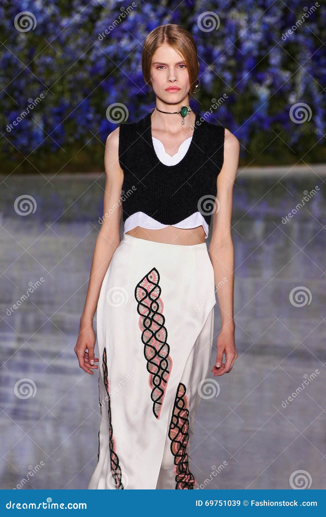 A Model Walks the Runway during the Christian Dior Show Editorial Stock ...