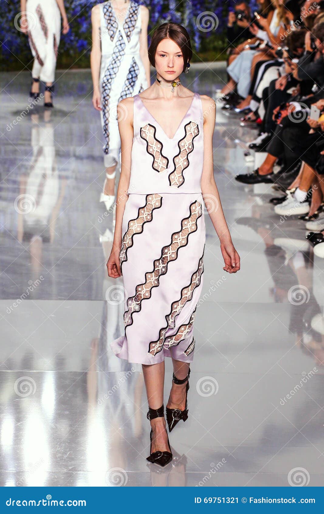 A Model Walks the Runway during the Christian Dior Show Editorial Photo ...