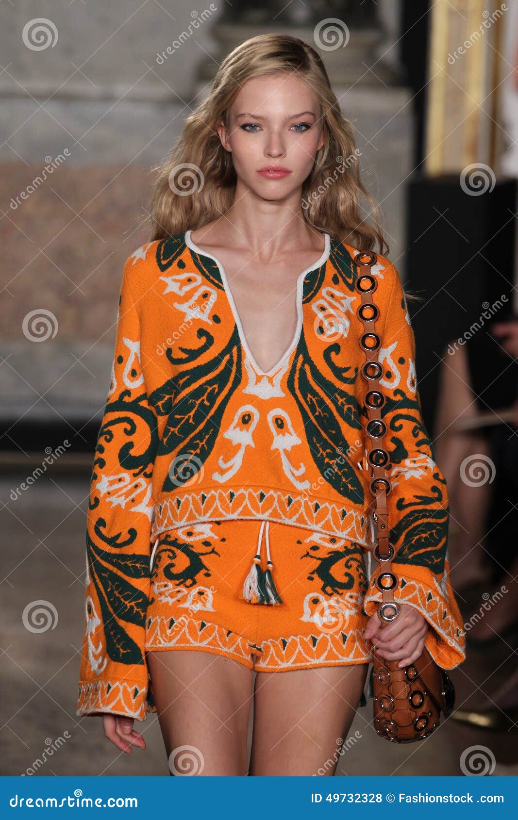 A Model Walks the Runway at the Emilio Pucci Show As a Part of Milan Fashion  Week Editorial Stock Photo - Image of dress, color: 49732328