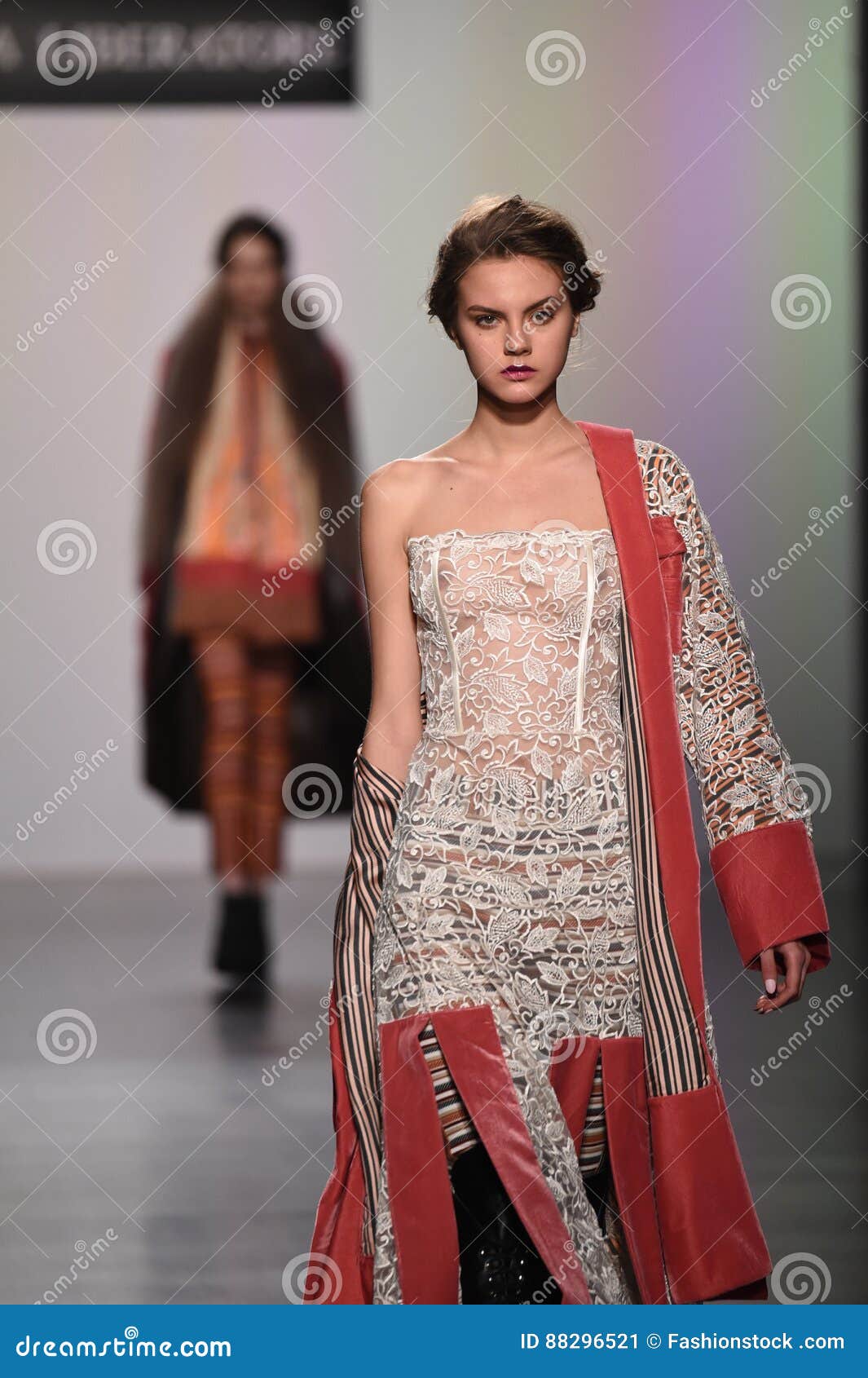 A Model Walks the Runway for the Francesca Liberatore Collection ...
