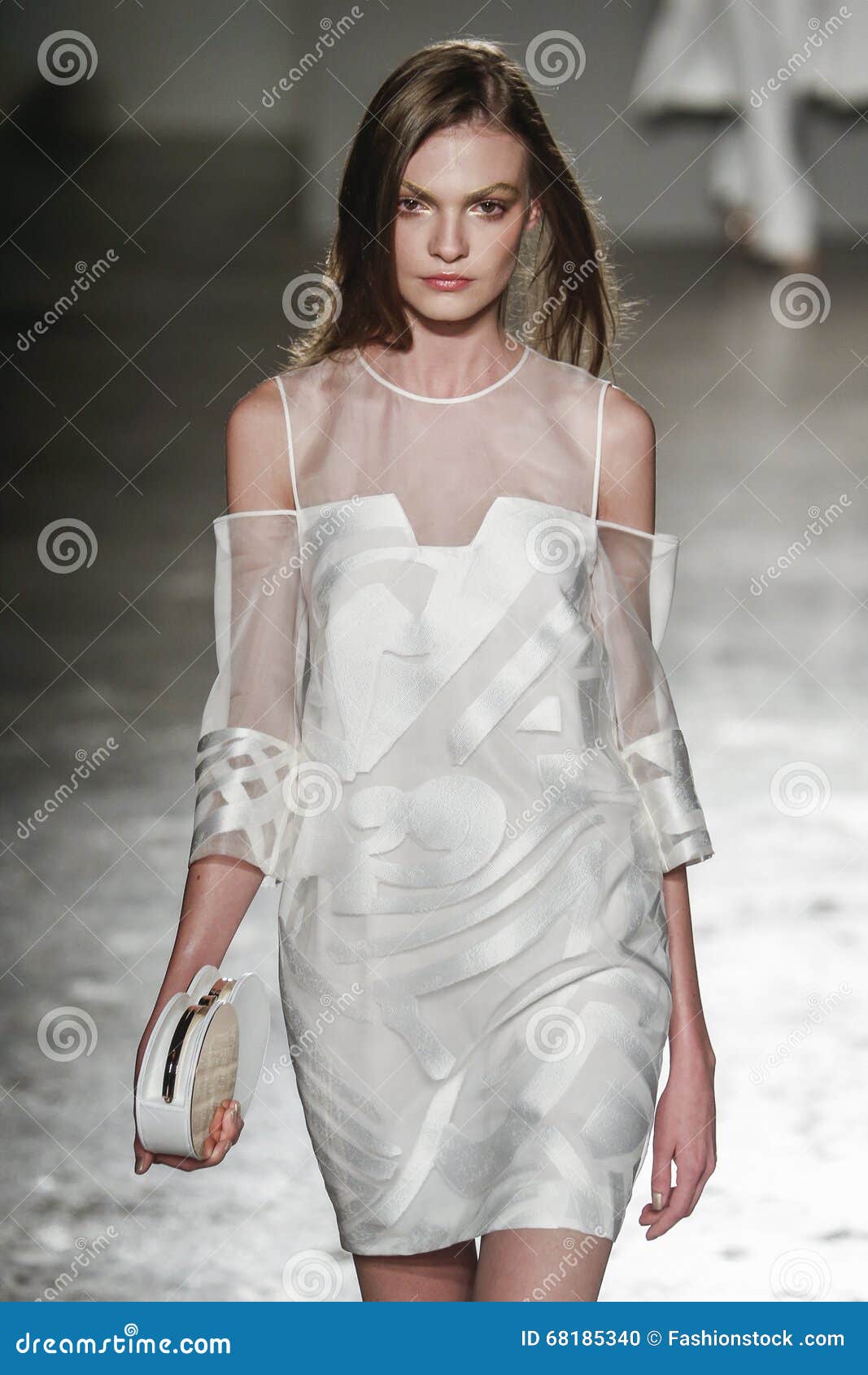 A Model Walks the Runway during the Genny Show Editorial Image - Image ...