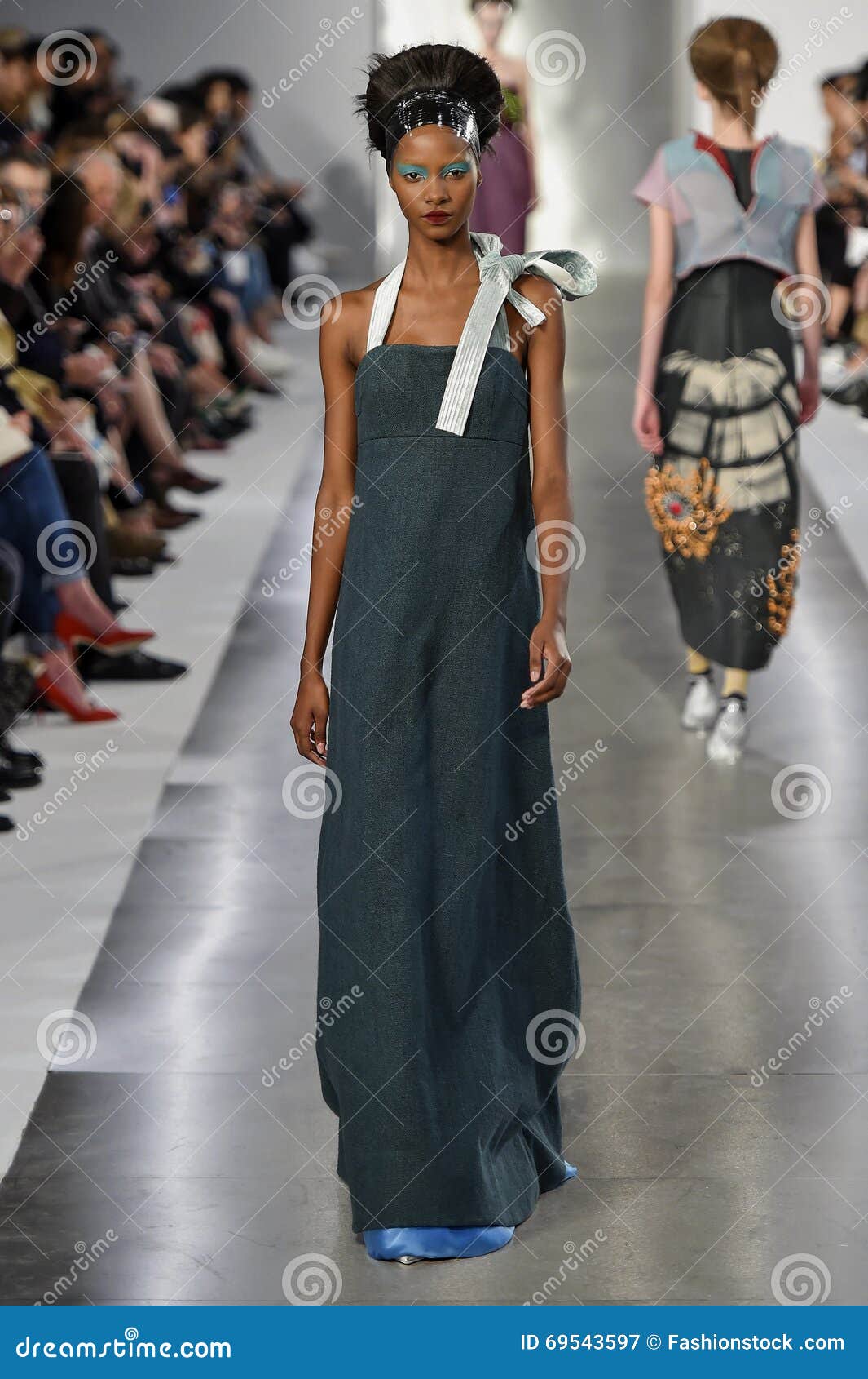 A Model Walks the Runway during the Maison Margiela Show Editorial ...