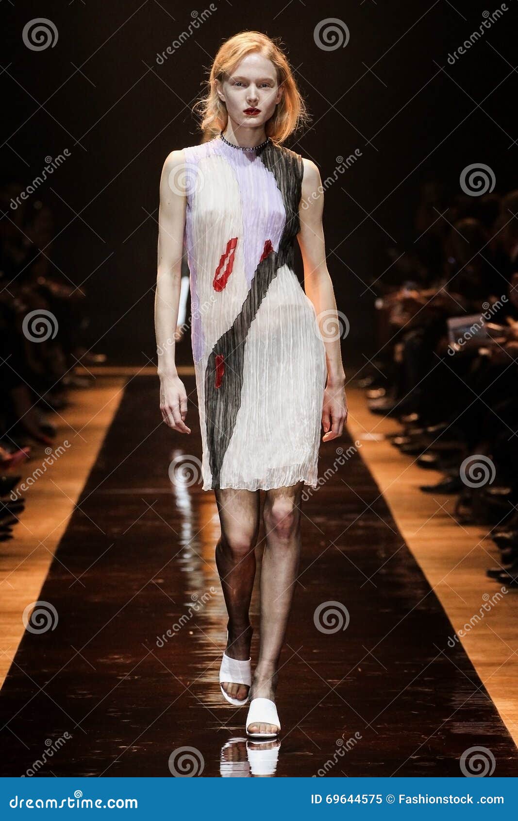 A Model Walks the Runway during the Nina Ricci Show Editorial Image ...