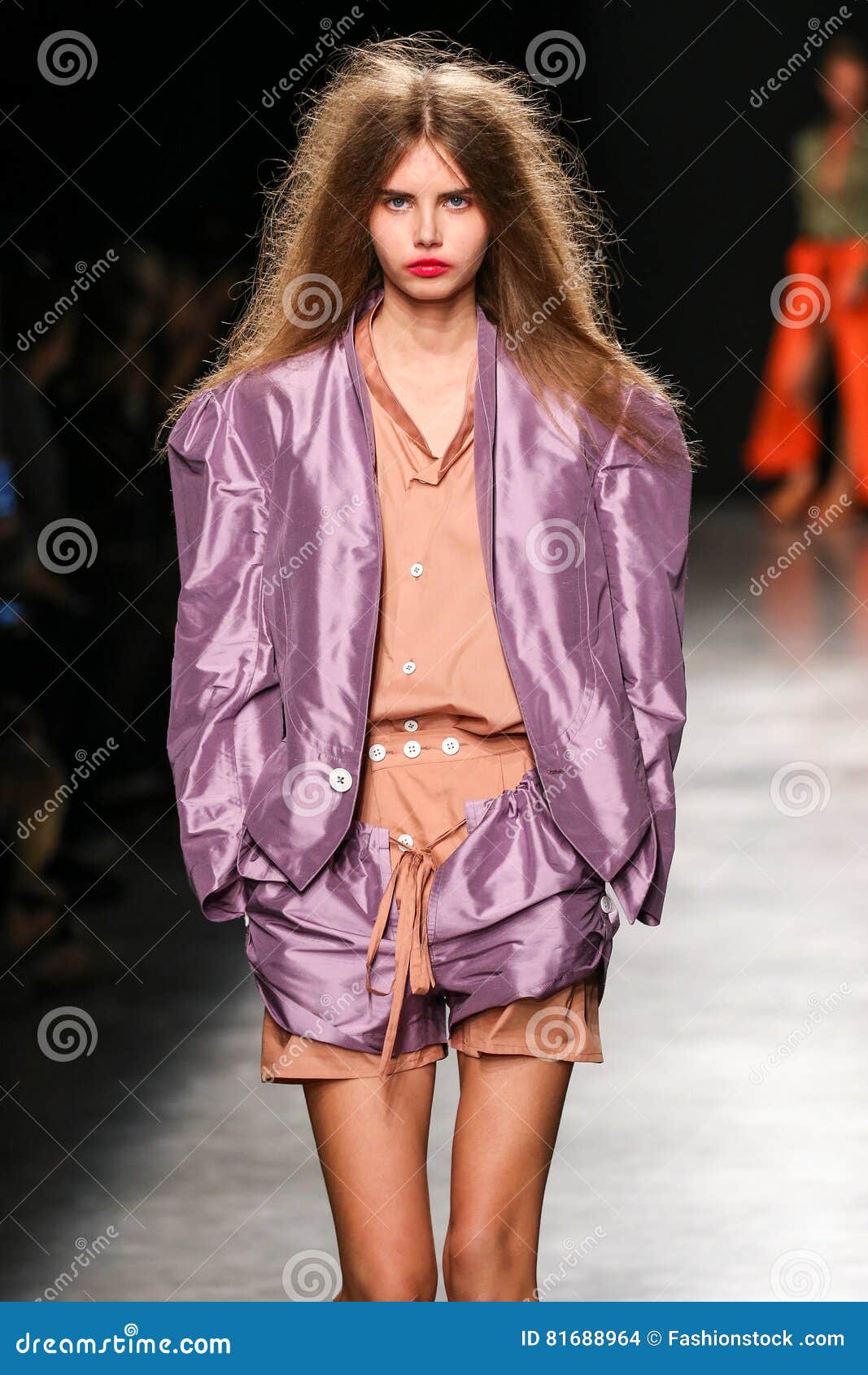 A Model Walks the Runway during the Vivienne Westwood Show As Part of ...