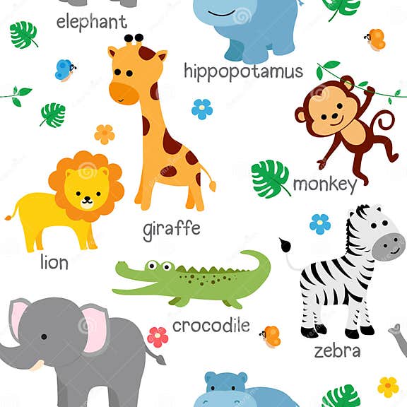 Modelo animal lindo stock de ilustración. Ilustración de tela 95879278