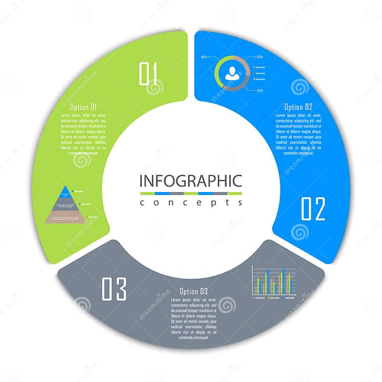 Modelo De Infográfico Vetorial Ilustração do Vetor - Ilustração de ...