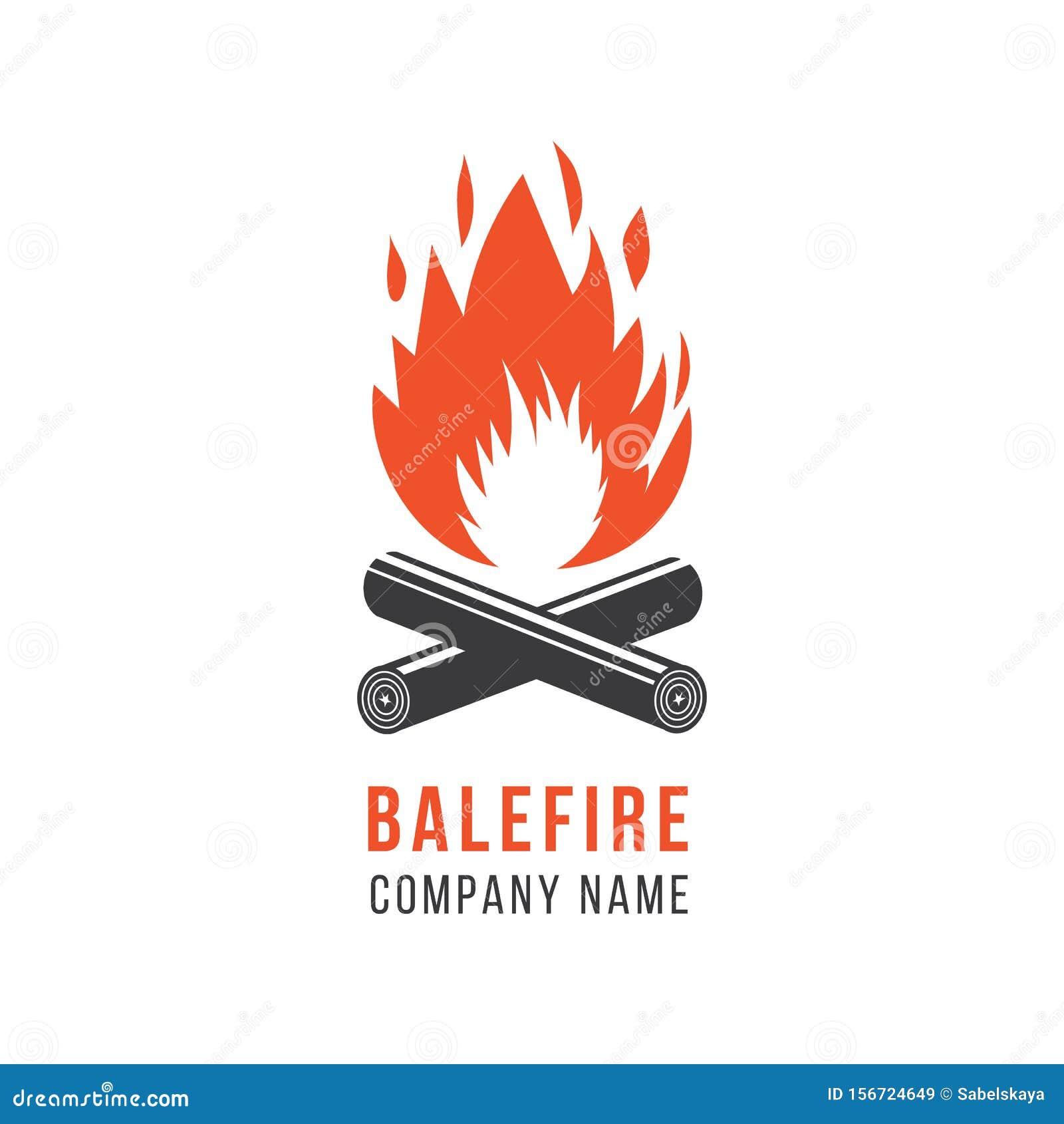 Vetor de ícone de símbolo de chama de modelo de logotipo de fogo