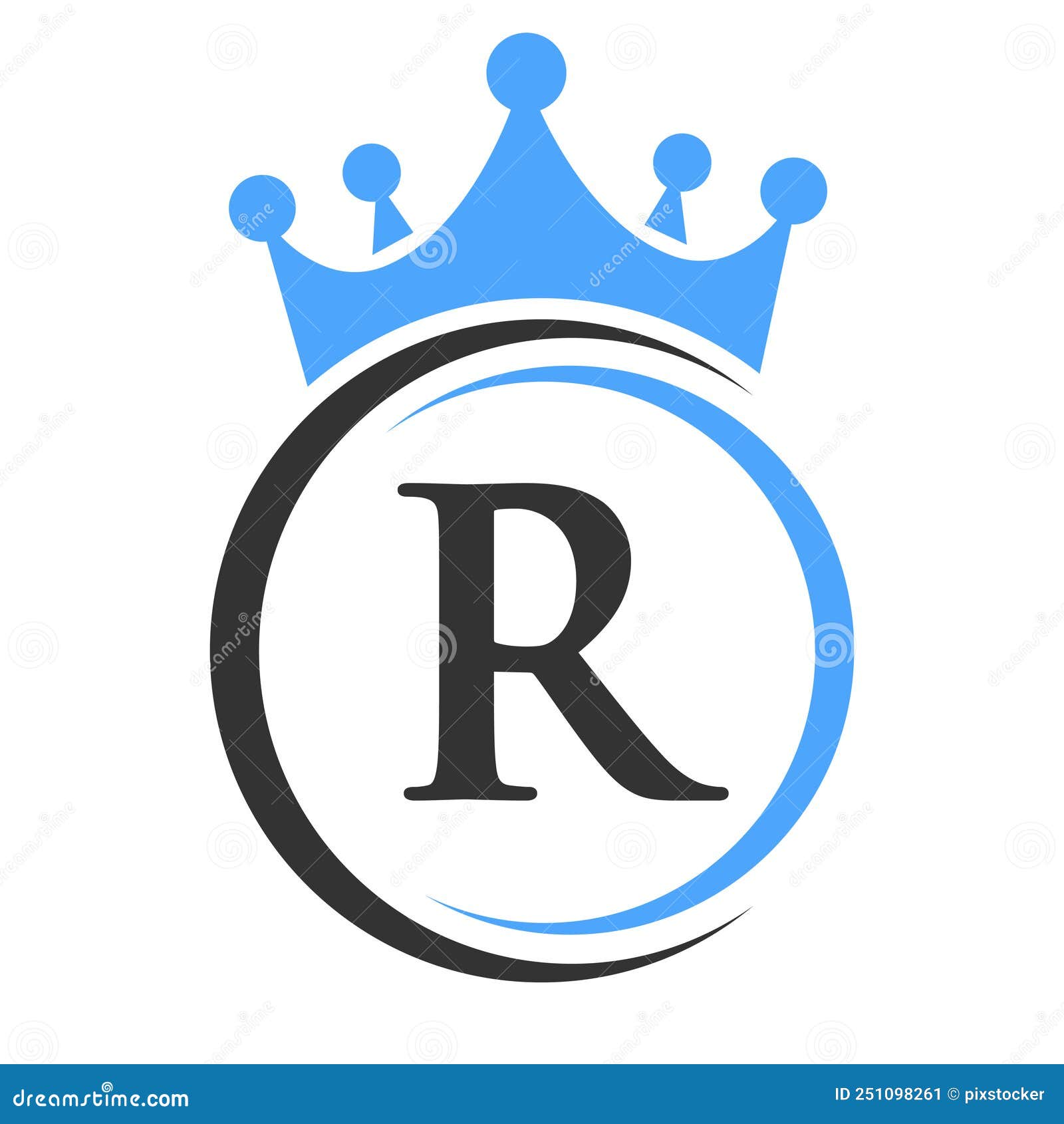 Conjunto de design de logotipo de rainha da beleza para salão de mulher com  ícone de coroa e conceito criativo vetor premium