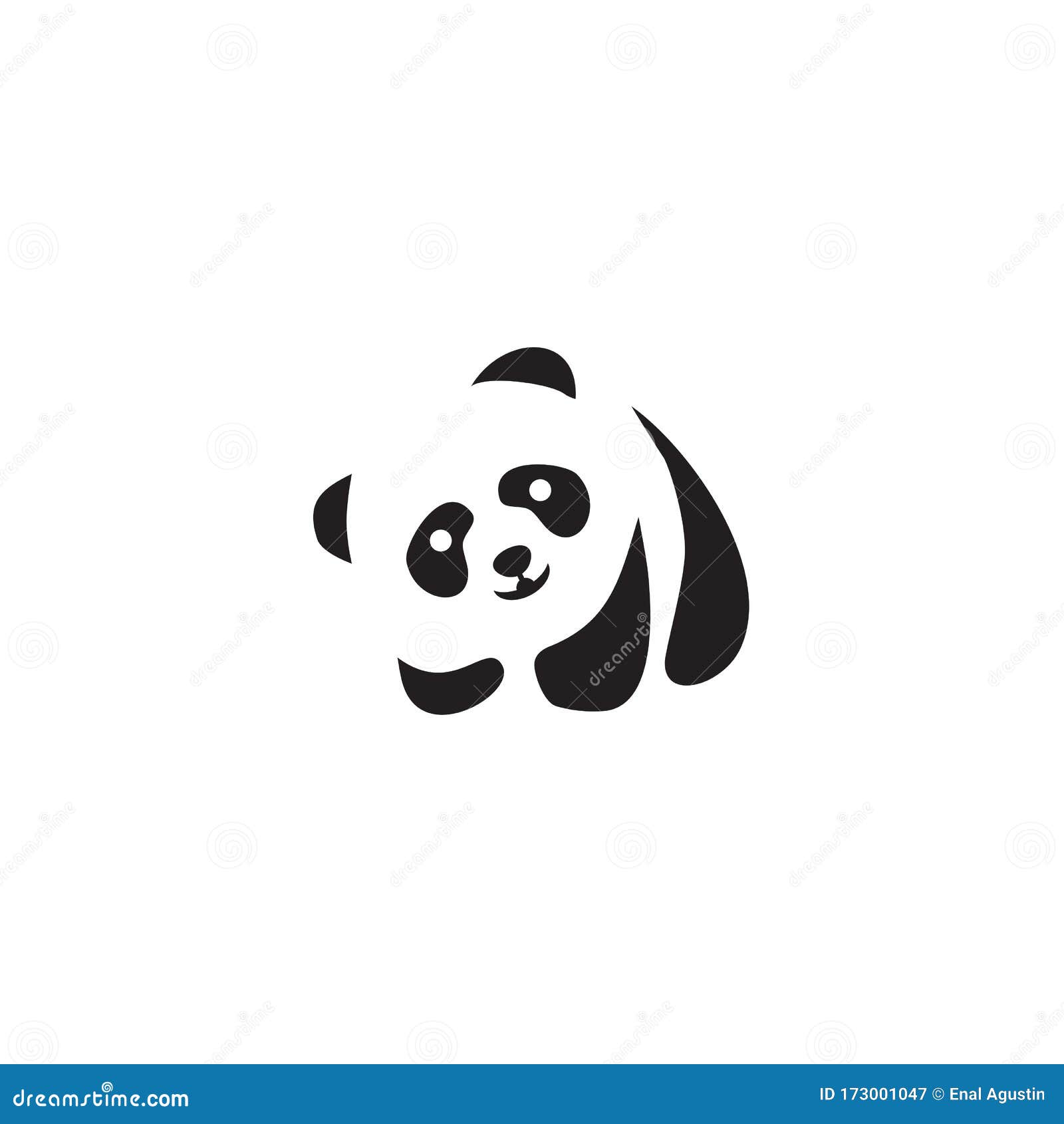 design de símbolo de sinal de ícone de desenho de panda 10158472 PNG