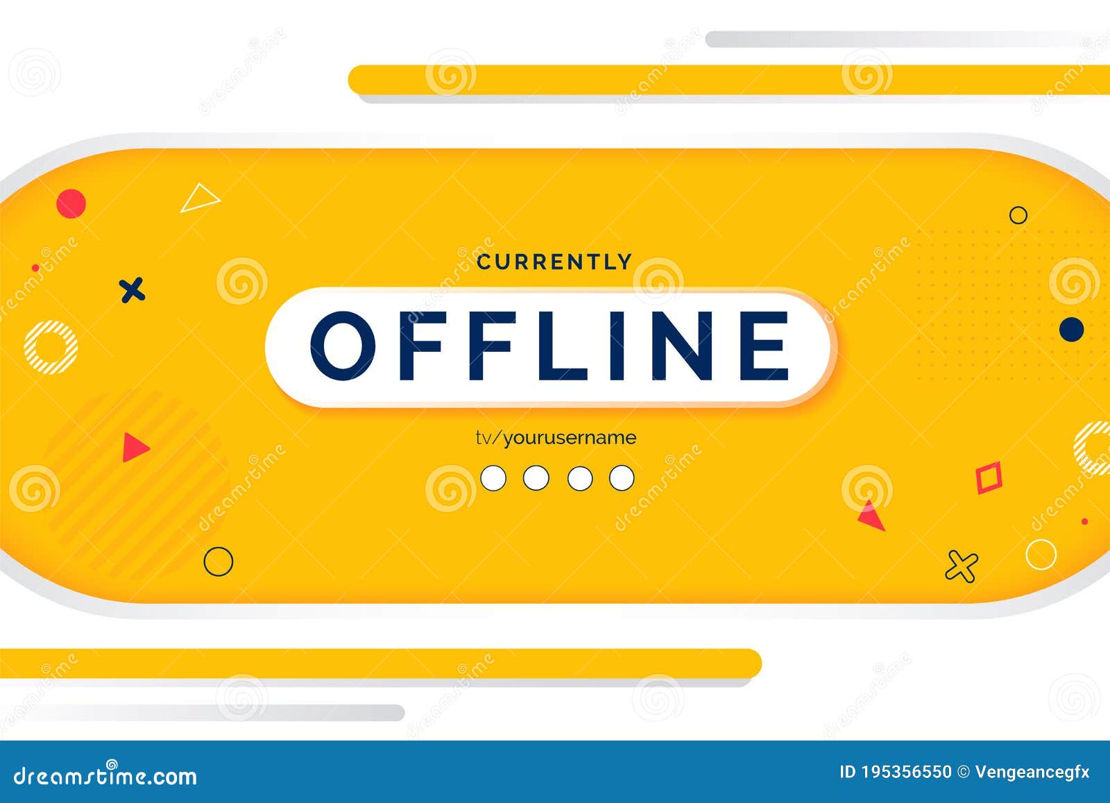 Modelo de banner para jogos offline estiloso