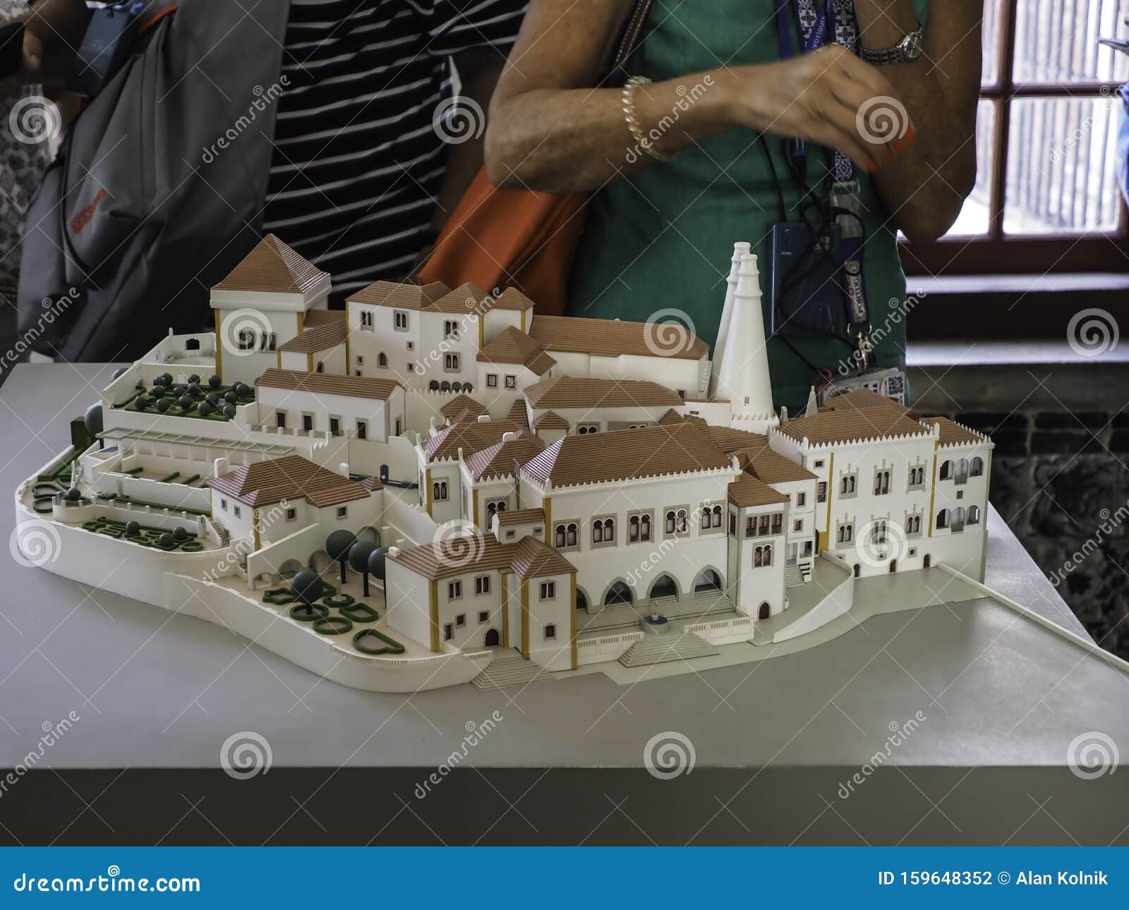 Modelo Palacio Nacional De Sintra Fotografía editorial - Imagen de reyes,  interior: 159648352