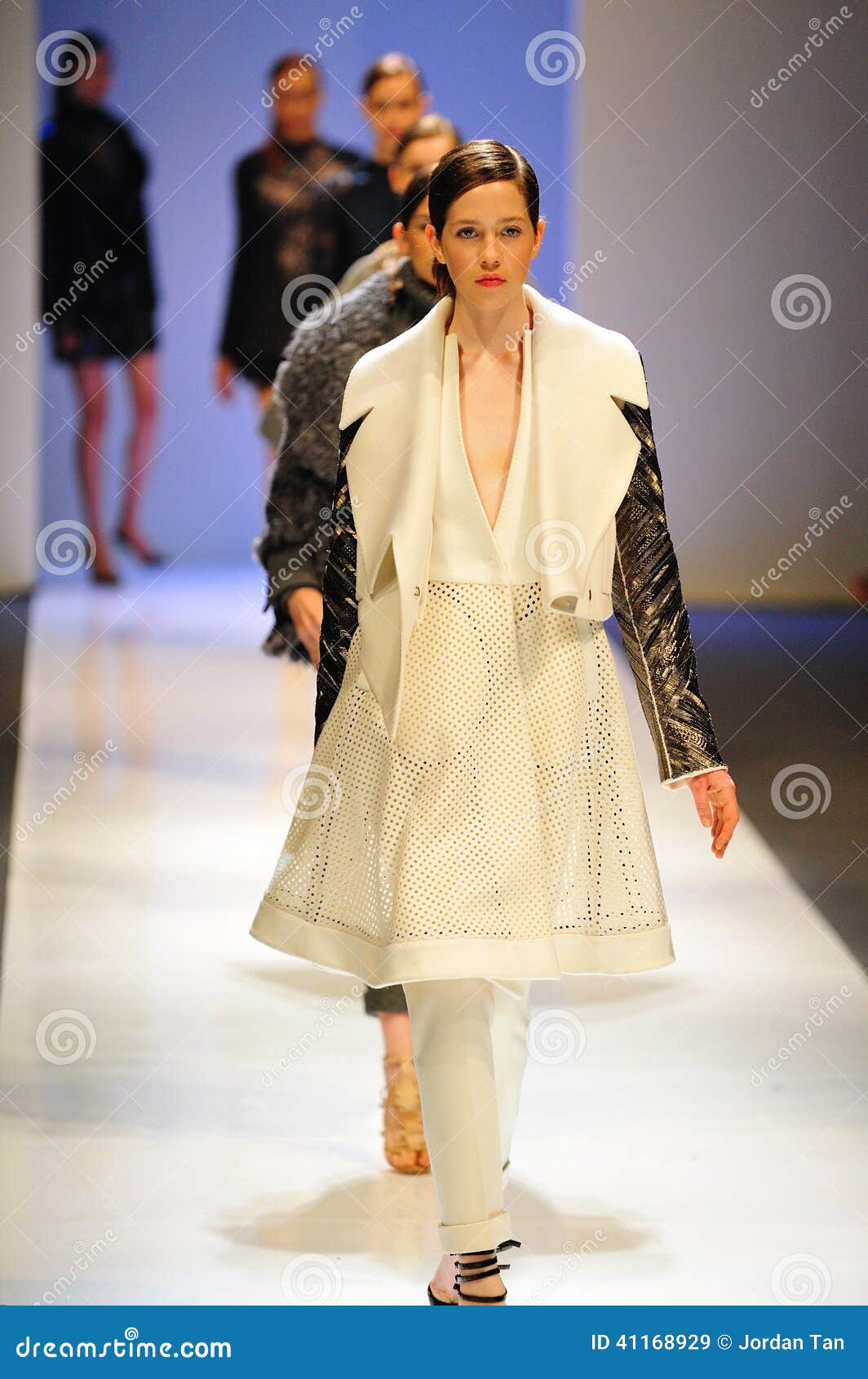 Models Showcasing Designs by Antonio Berardi at Audi Fashion Festival ...