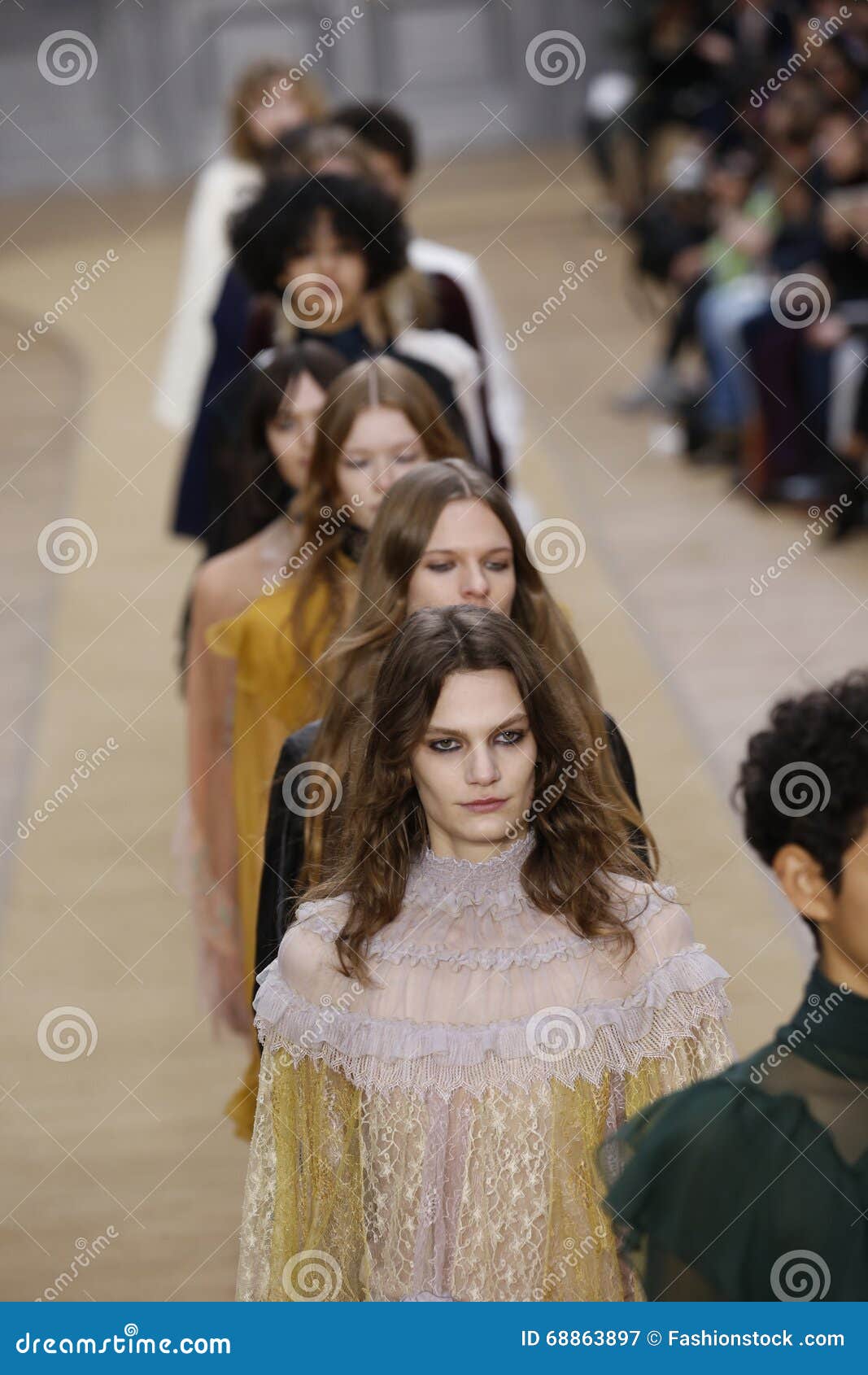 Models Walk the Runway Finale during the Chloe Show Editorial ...