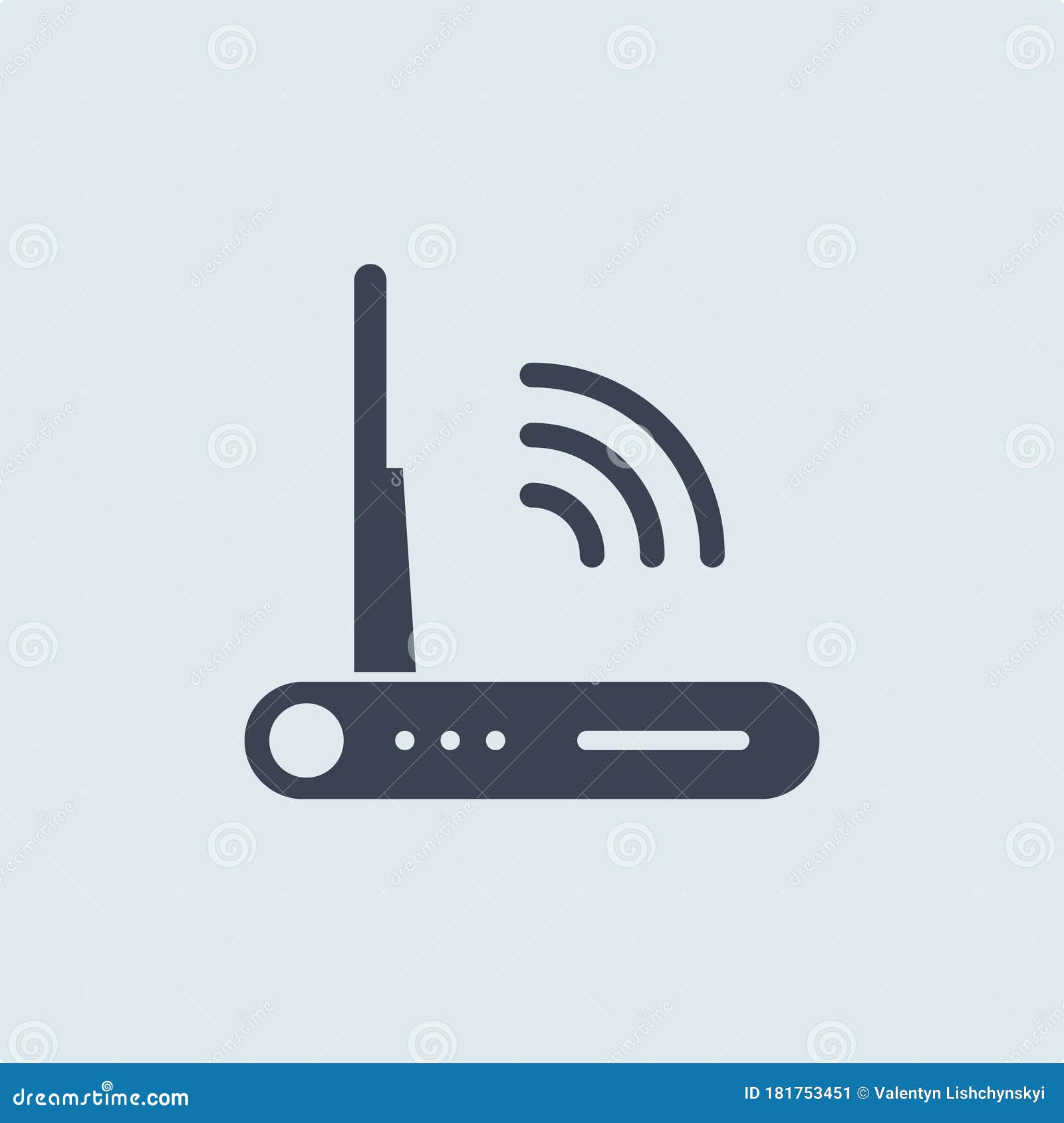 Modem Vector Icon, Wifi Router Symbol. Modern, Simple Flat Vector