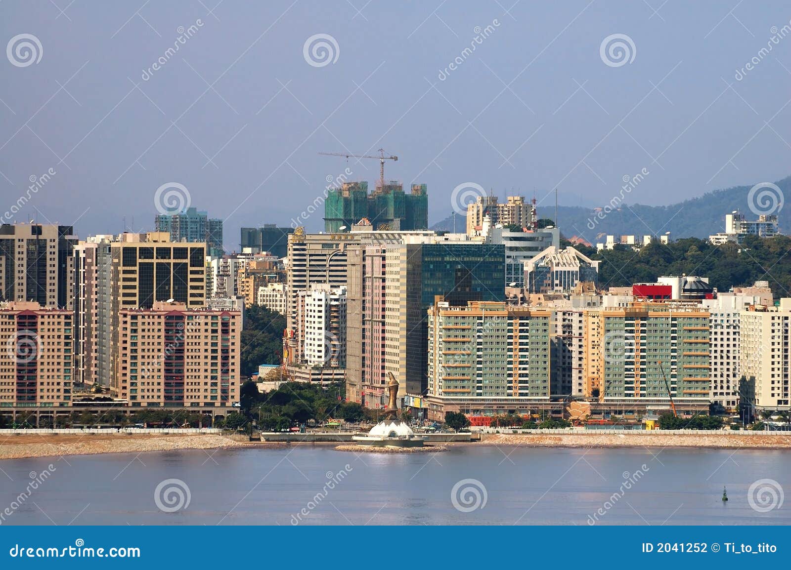 Moderm Residential Apartments, Macau Stock Photo Image of city, high