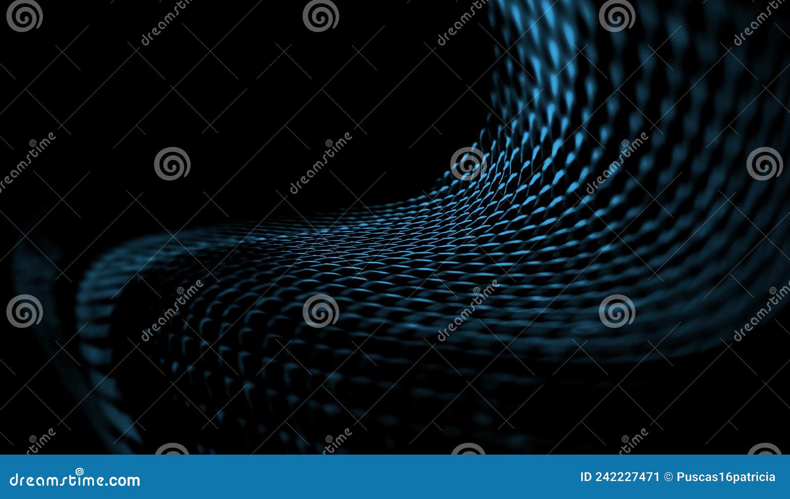 modern abstract background, blue waved lines, corporate technology blue stripes on black