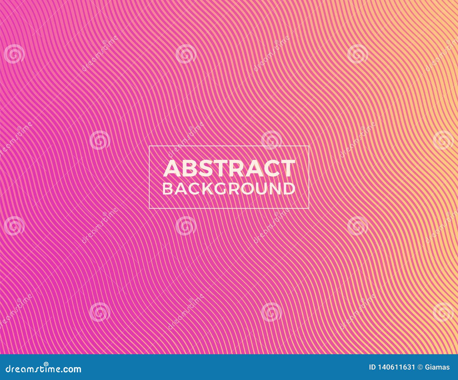 minimal modern abstract geometric wave lines background - 