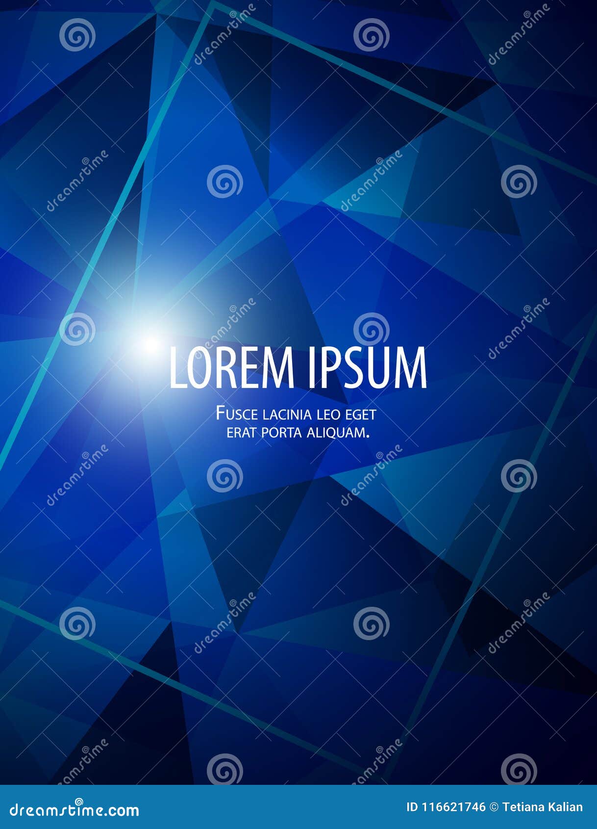 Modern Abstract Bussiness Background with Frame, Gradients and Light in ...