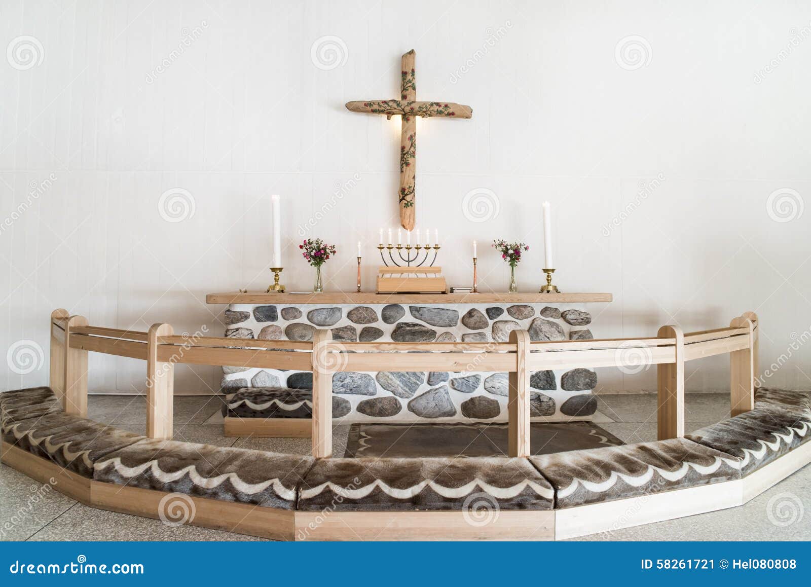 Modern Altar Stock Photo Image 58261721
