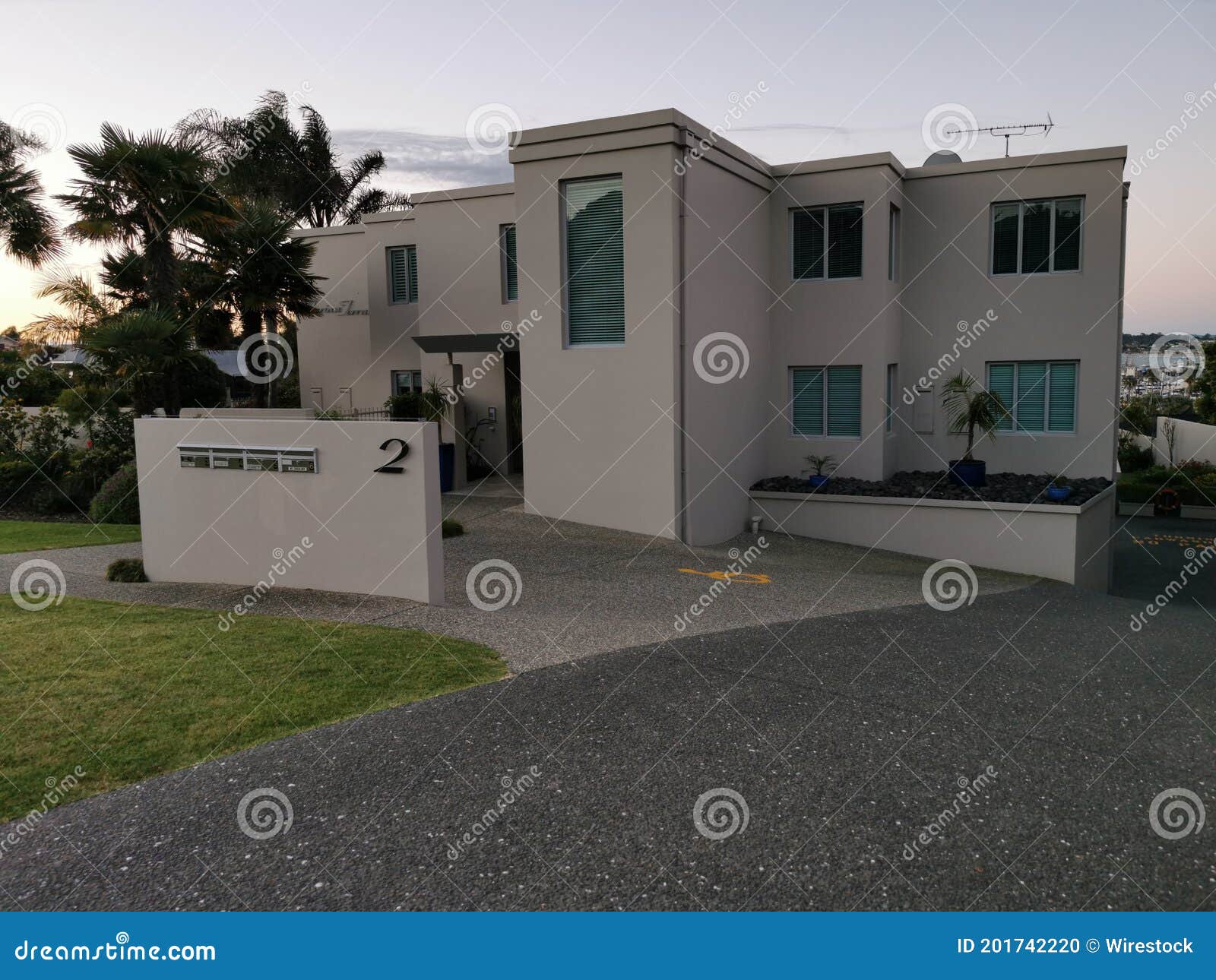 Modern Apartment Building in Half Moon Bay Editorial Image Image of