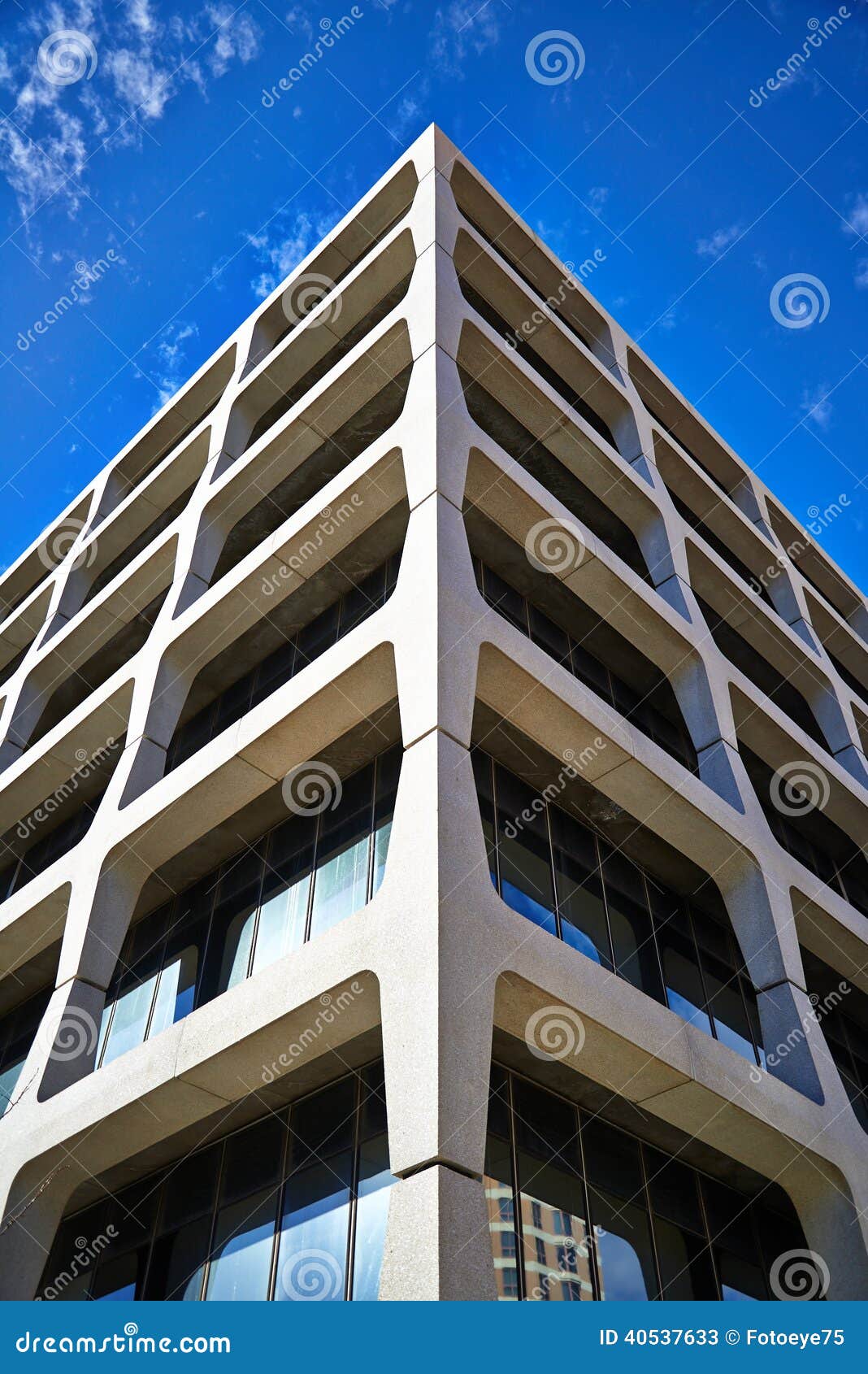 Modern Architecture in Kansas City Stock Image - Image of architecture