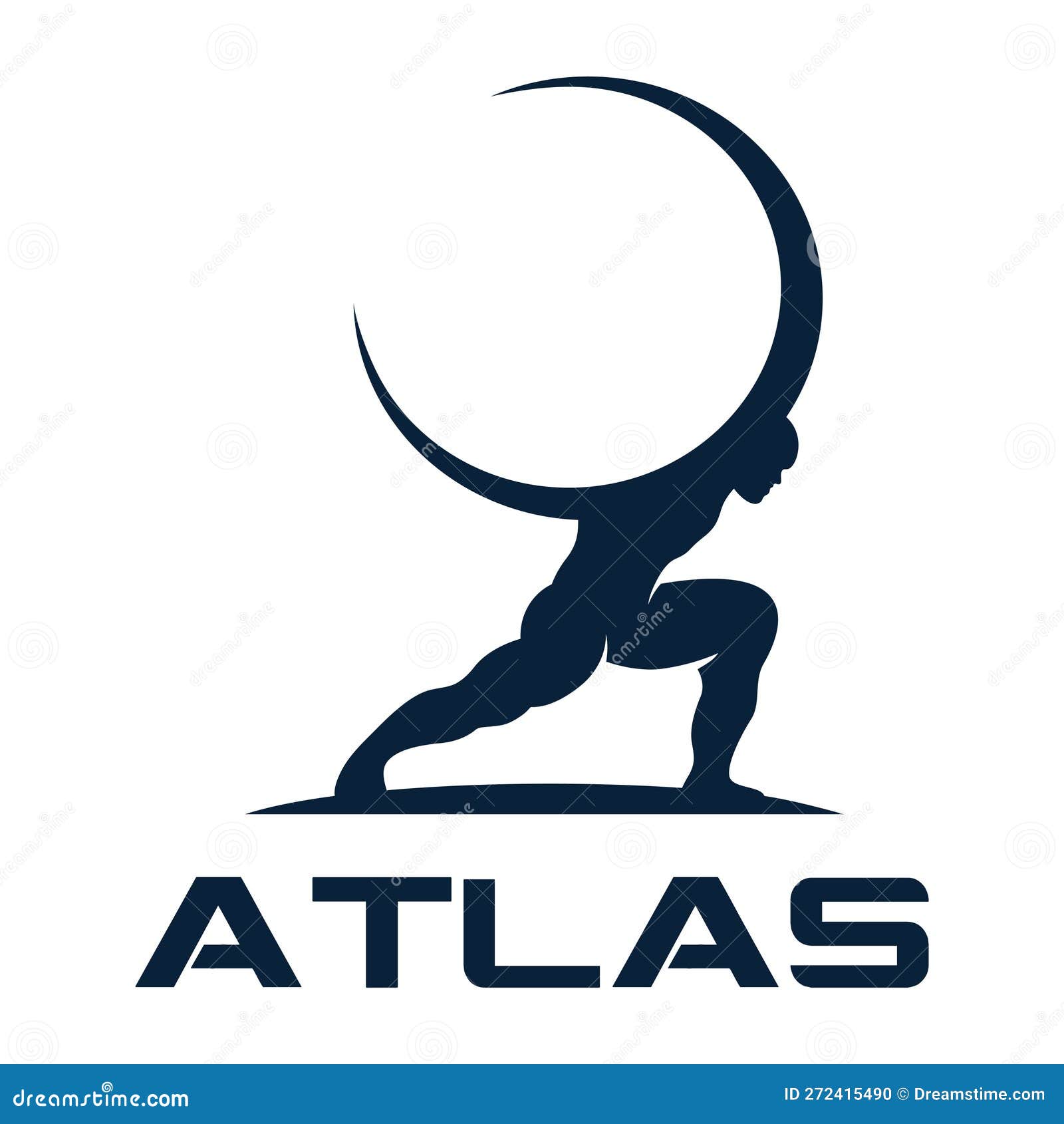 modern atlas logo.  