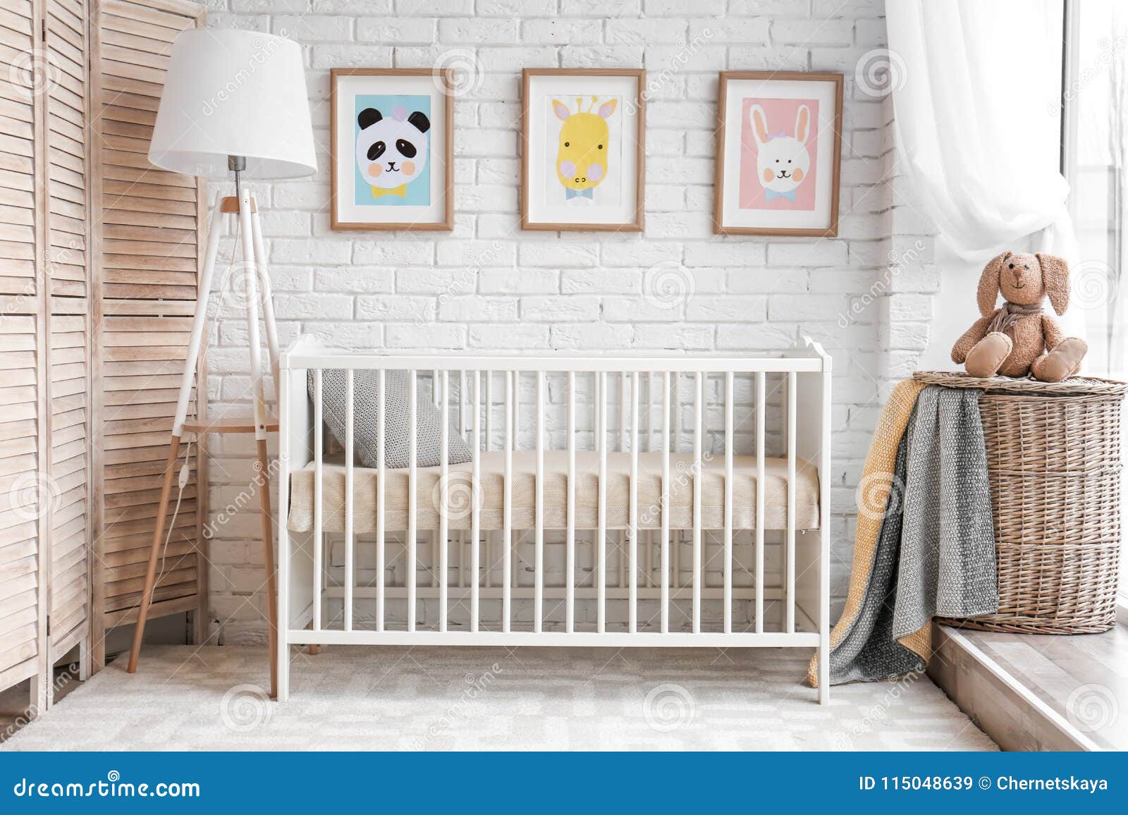 modern baby bedroom